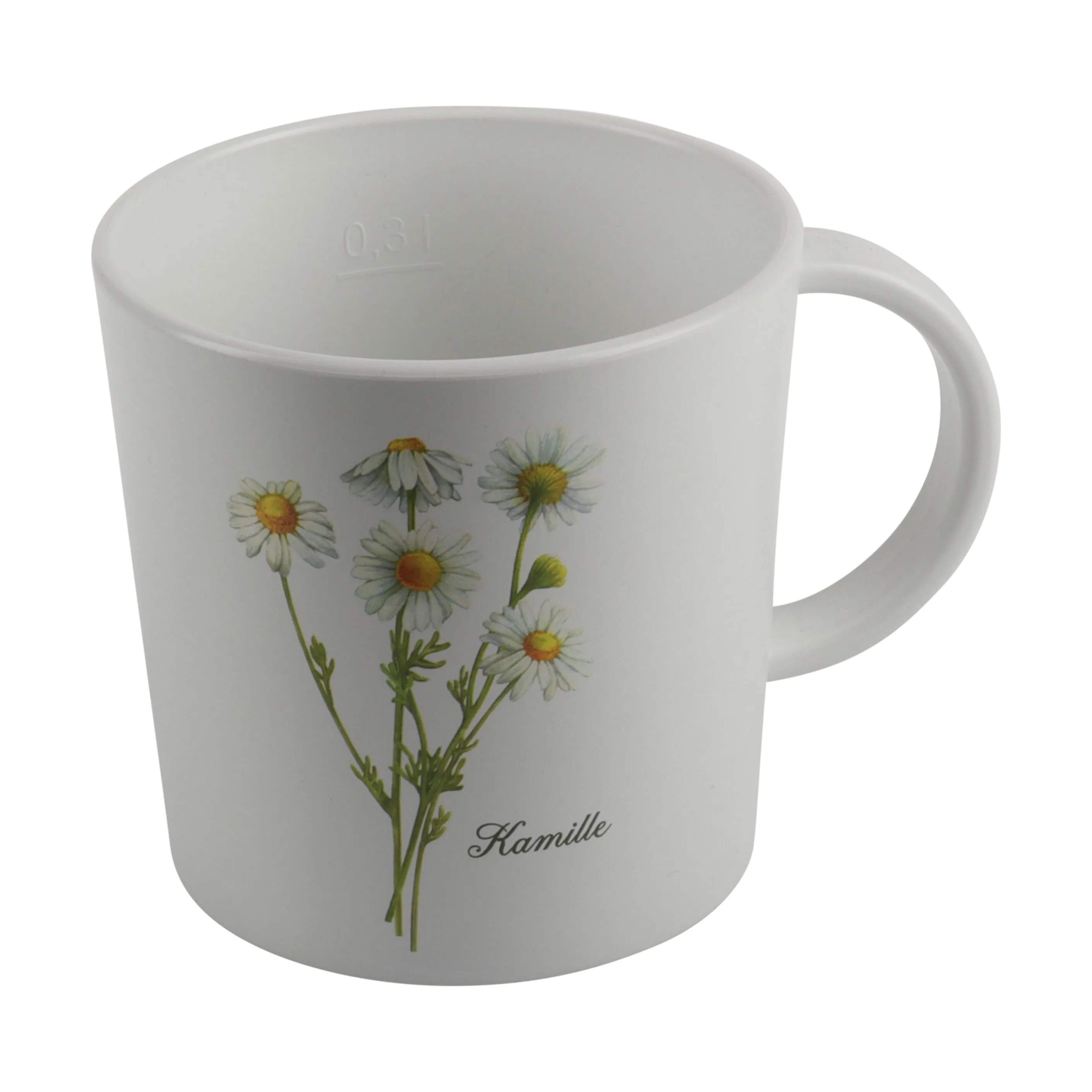 Cook & Baker Krus og kopper med hank Flora Klus i Kamille, 1