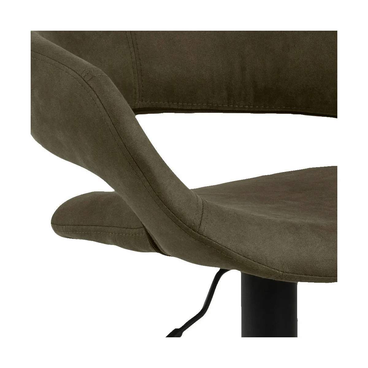 CASA Living Barstole Grace Barstol - 2 stk. i olivengrøn, 4