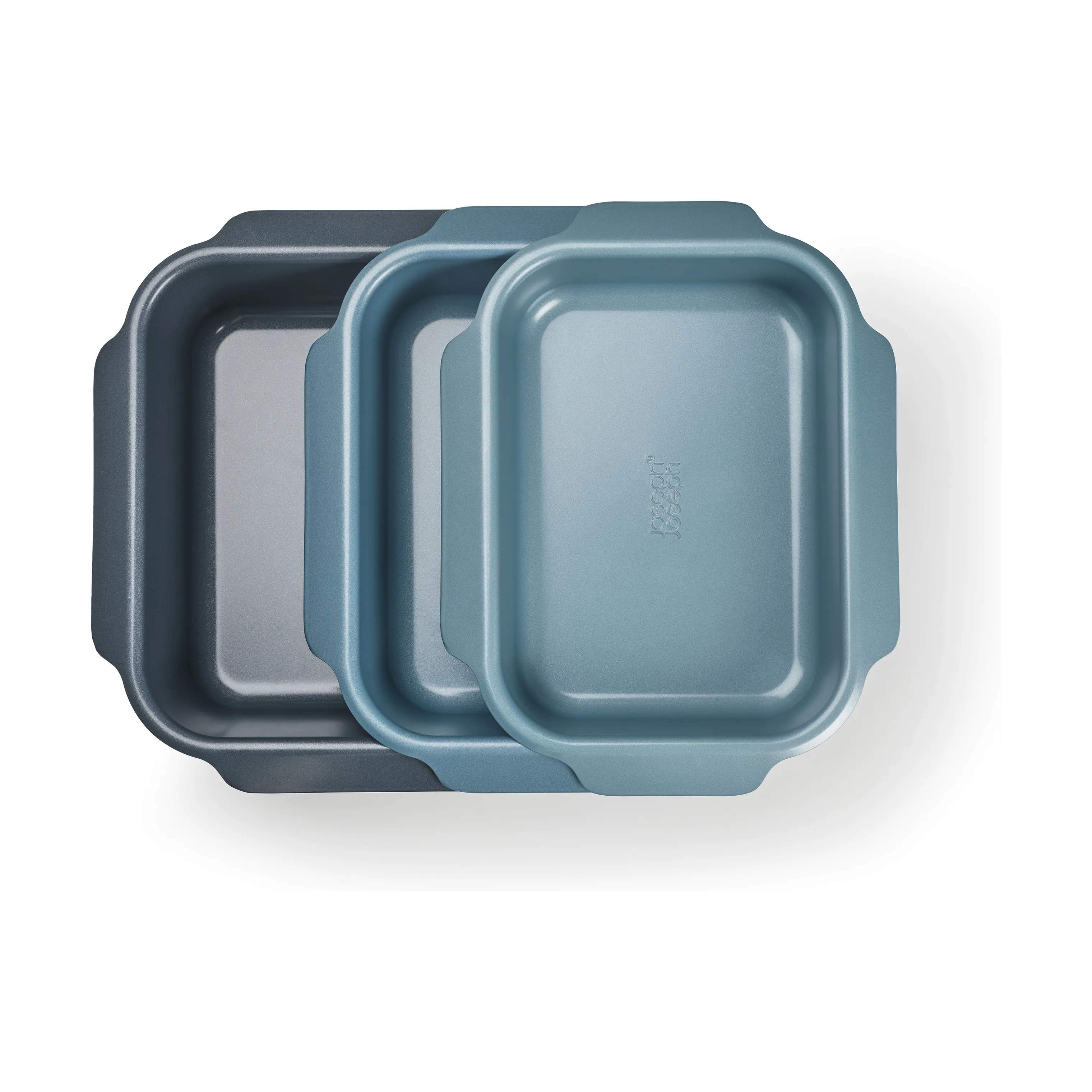 Joseph Joseph Ovnfaste fade Nest Ovnfast Fadsæt - 3 stk. i Blue, 3