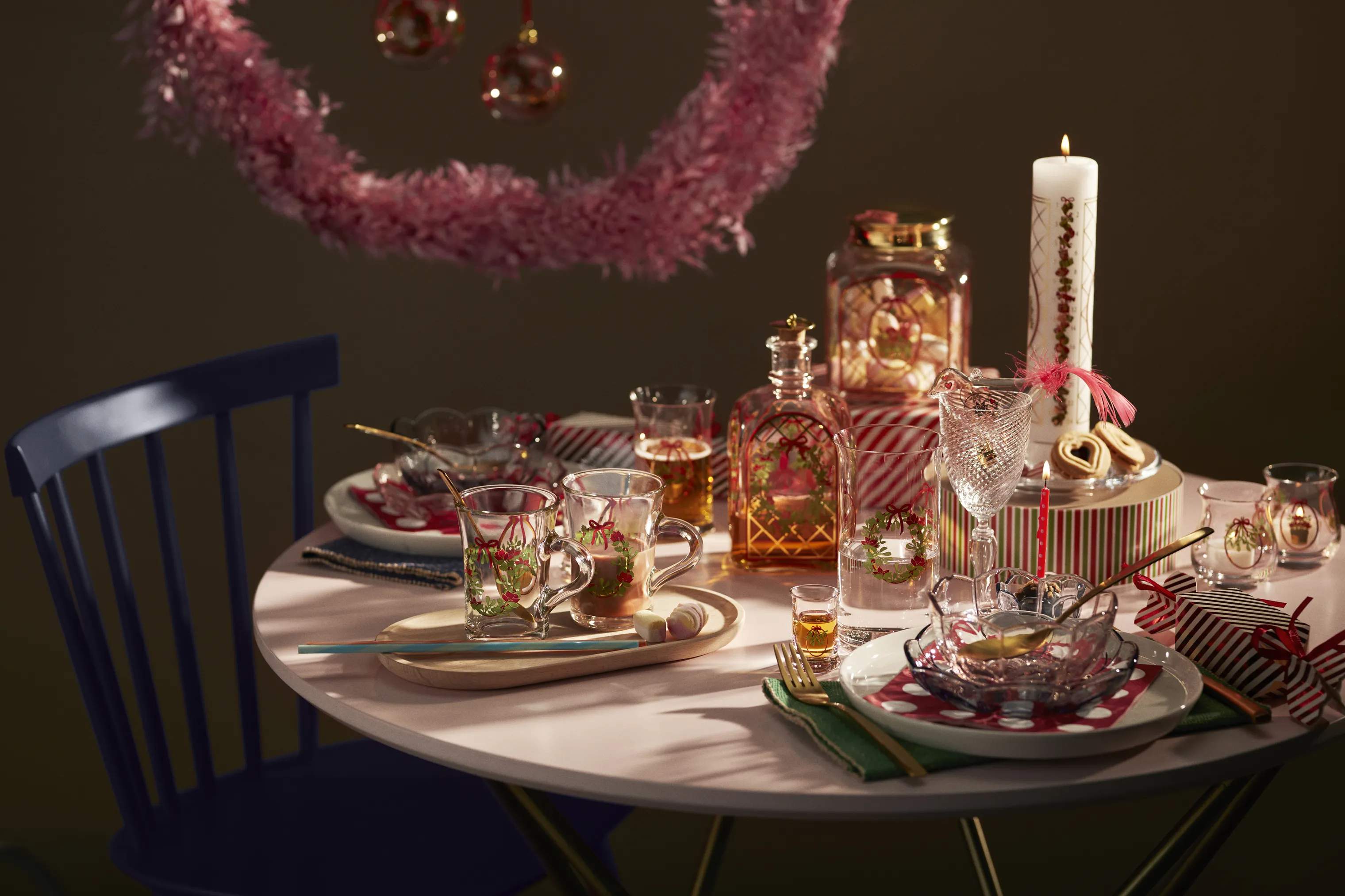 Holmegaard Vandglas Christmas 2025 Vandglas i Multifarvet, 3