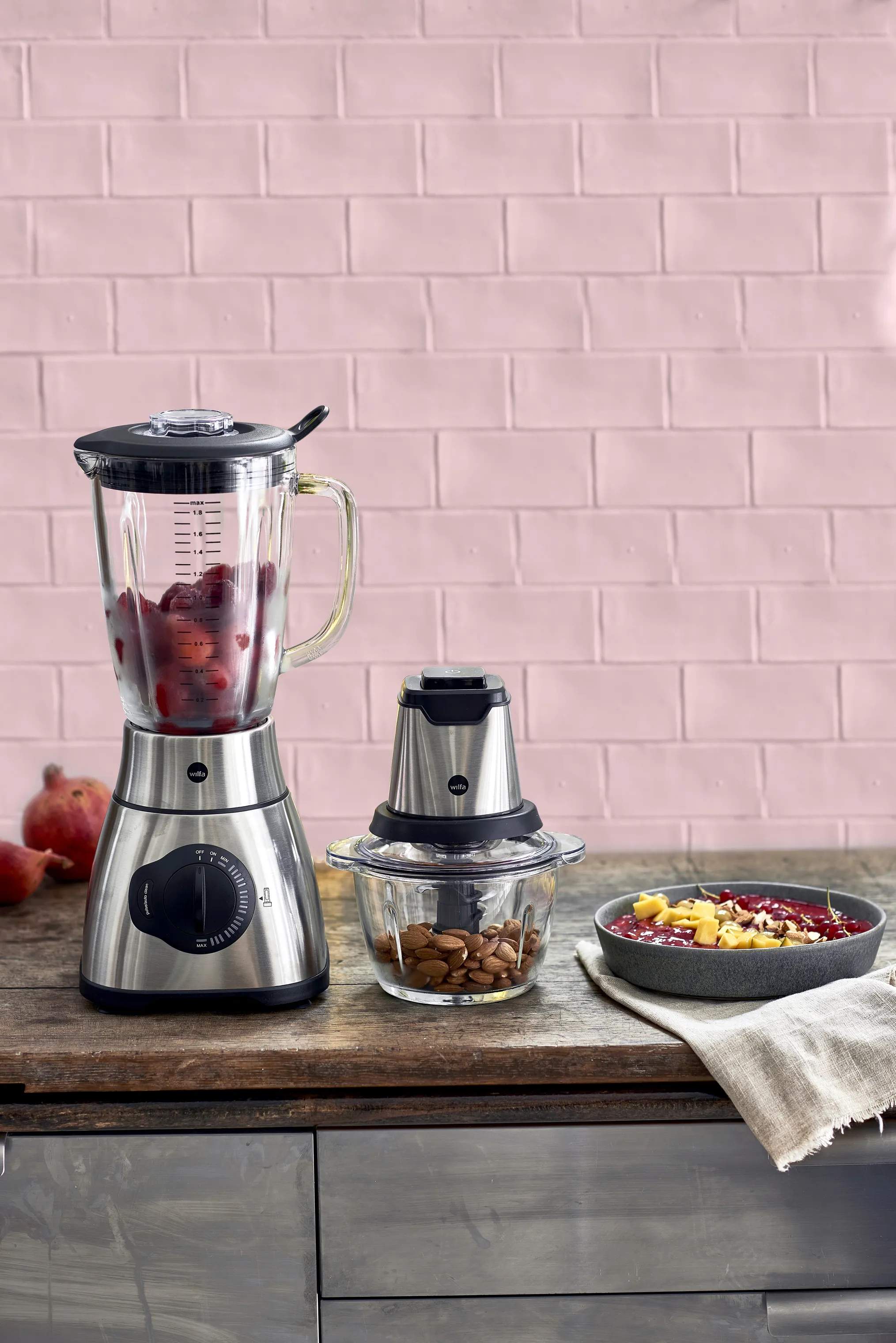 Wilfa Blendere Blender BL2S-1800 i Stål, 5