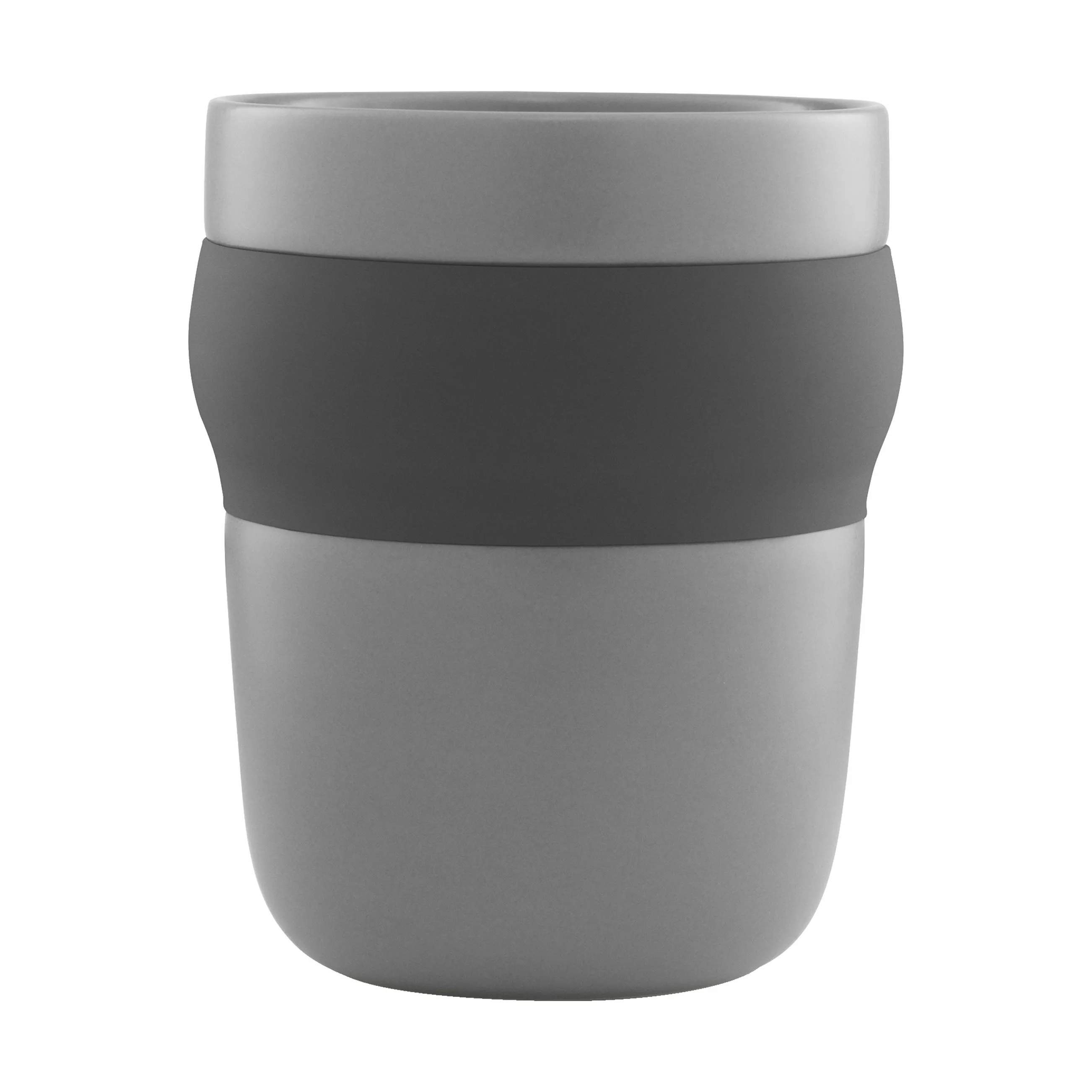 Normann Copenhagen Krus og kopper uden hank Obi Krus i Grå, 36 cl, 1