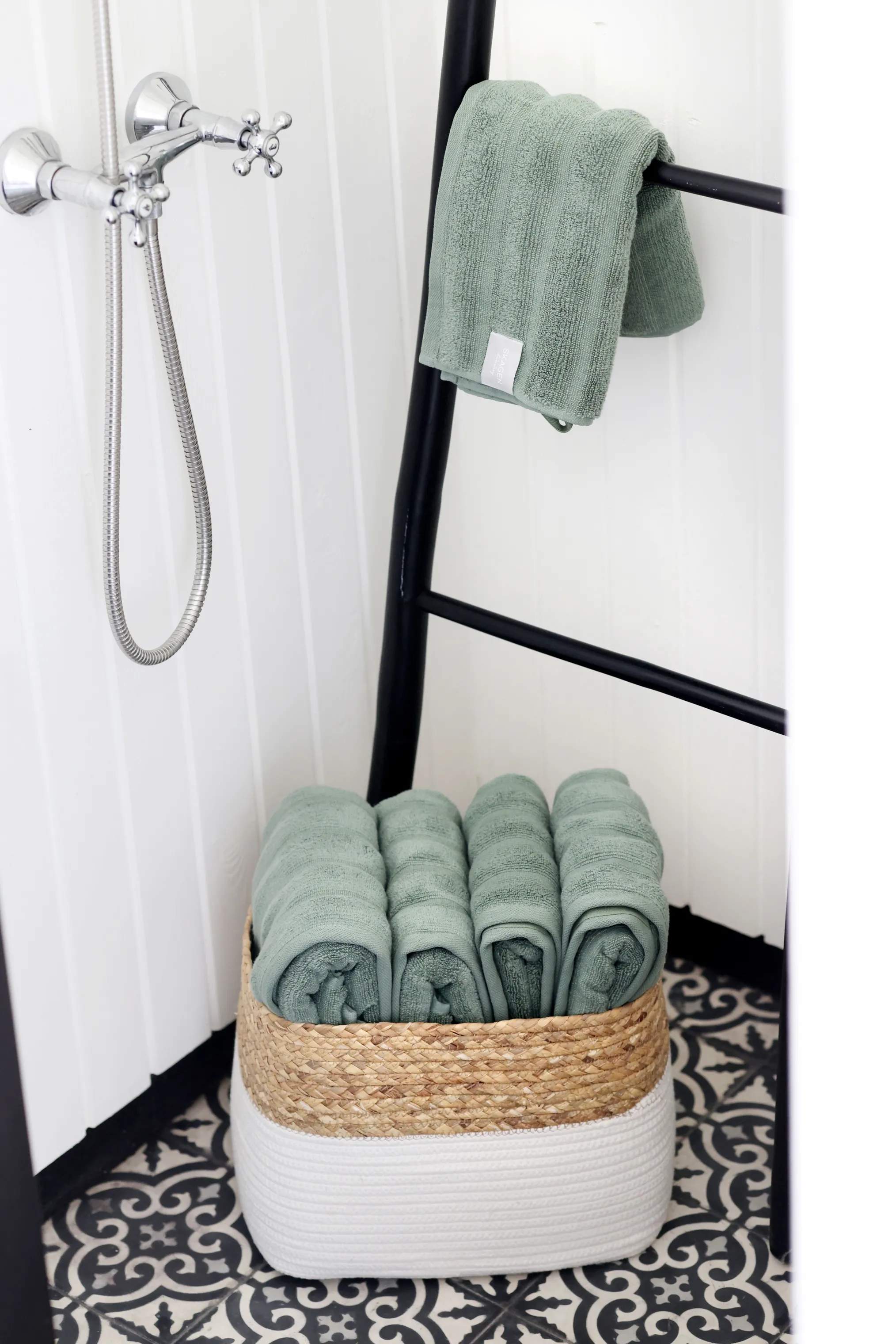 SKAGEN living Håndklæder Håndklæde i Grøn, B100 x L150 cm, 5