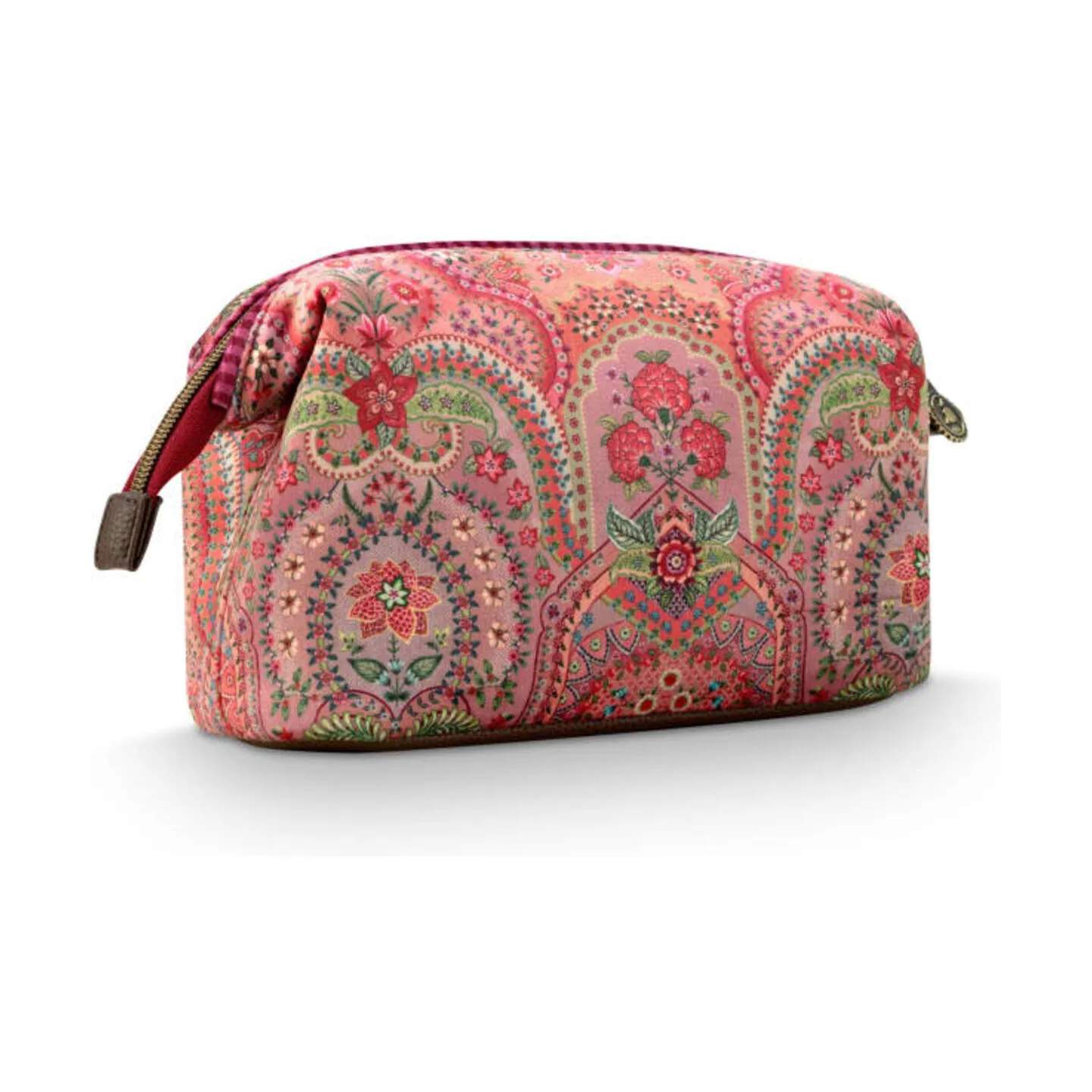 PIP Studio Toilettasker Cooper Kosmetiktaske i Rød 1, H15 x B22,5 cm, 3