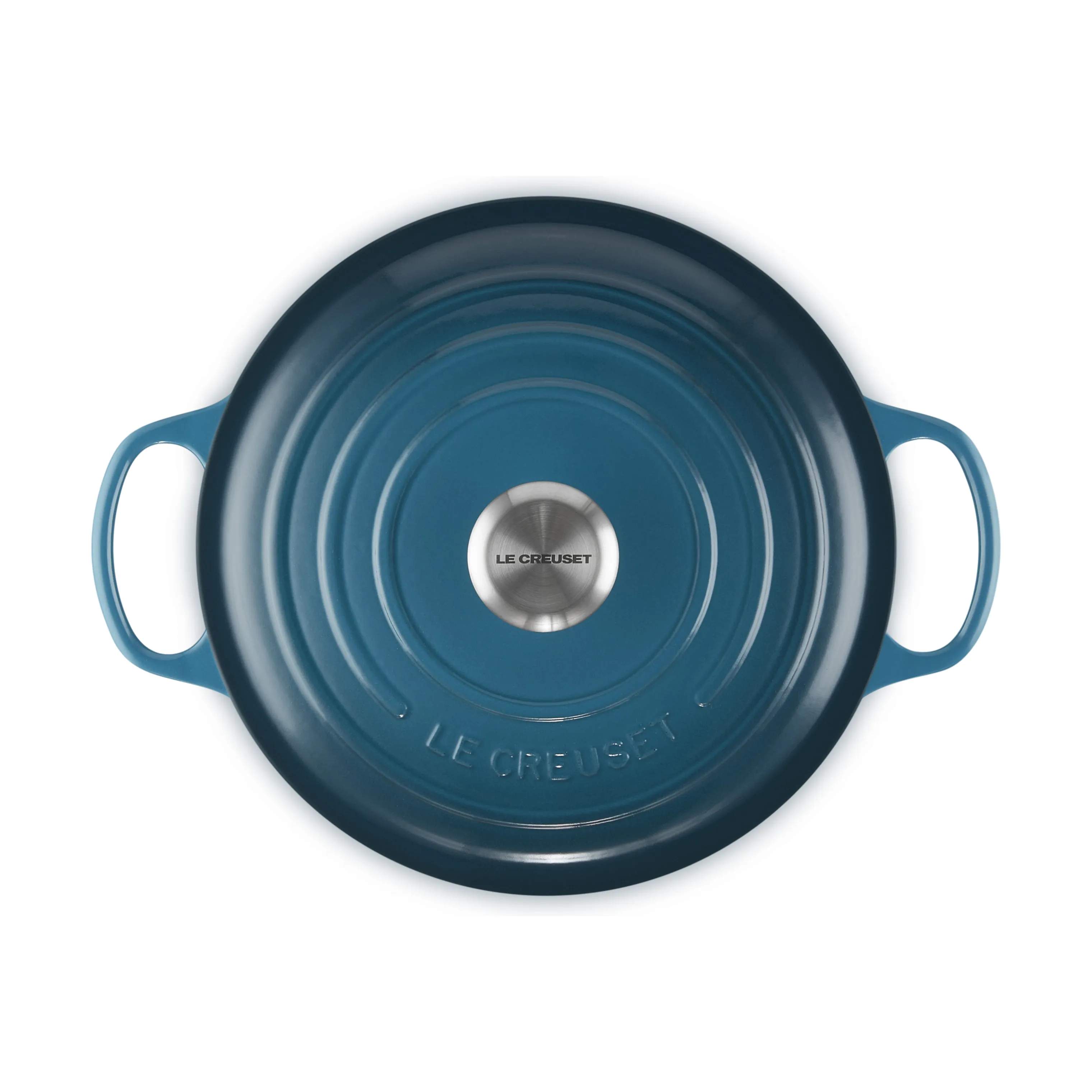 Le Creuset Gryder Signature Gryde i Deep Teal, 6.3 L, 3