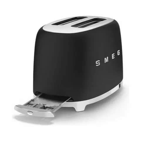 Smeg Brødristere 50's Style Brødrister i mat sort, 3