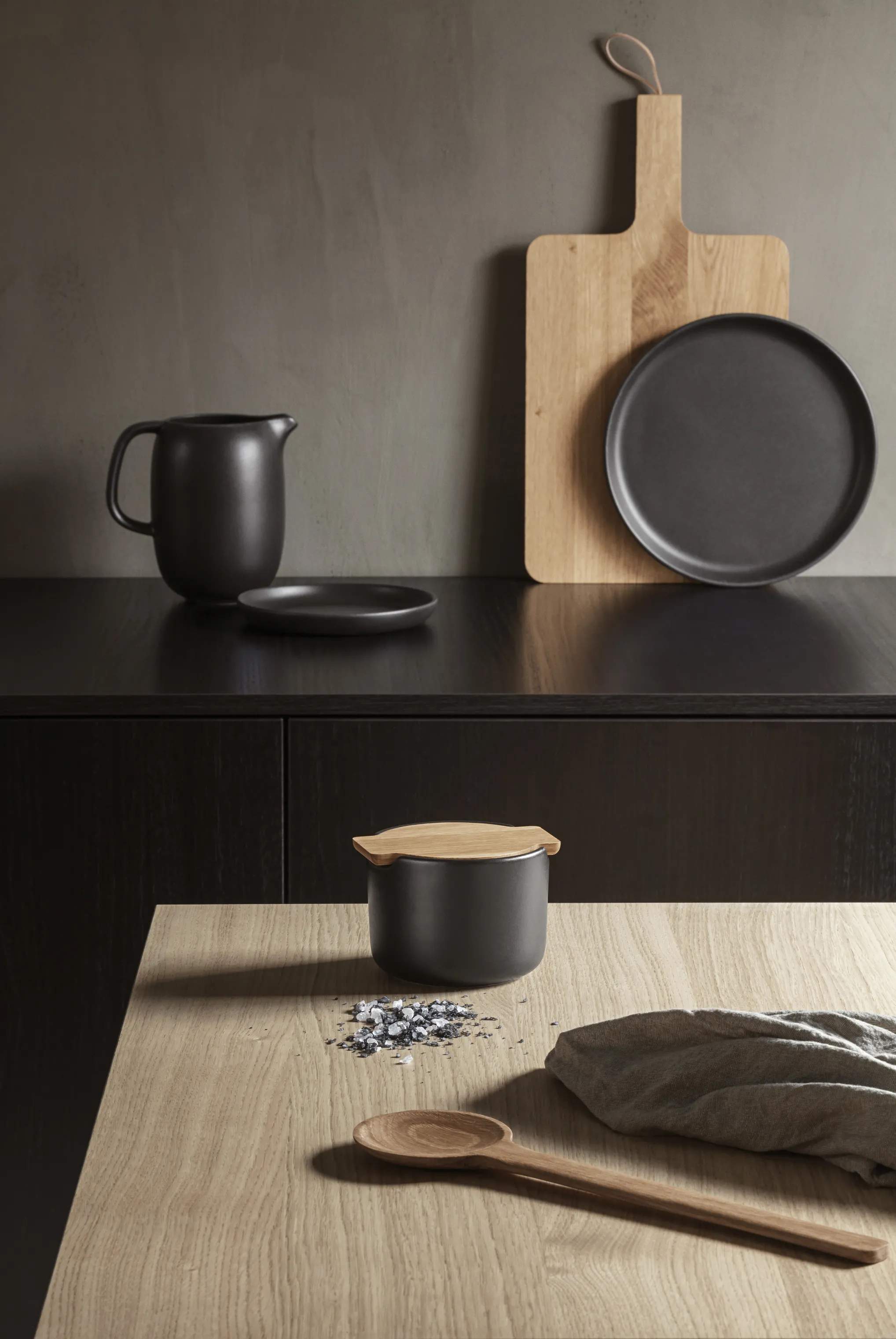 Eva Solo Saltkar Nordic Kitchen Saltkar m. låg i Sort, 2