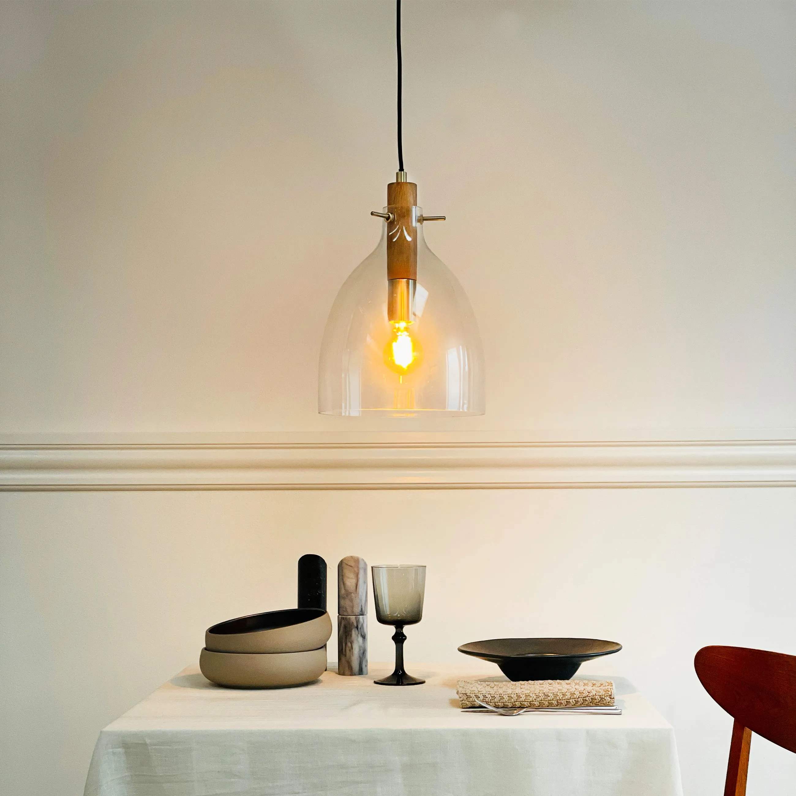 Dyberg Larsen Pendler Bistro Pendel i H35 x Ø25 cm, 2