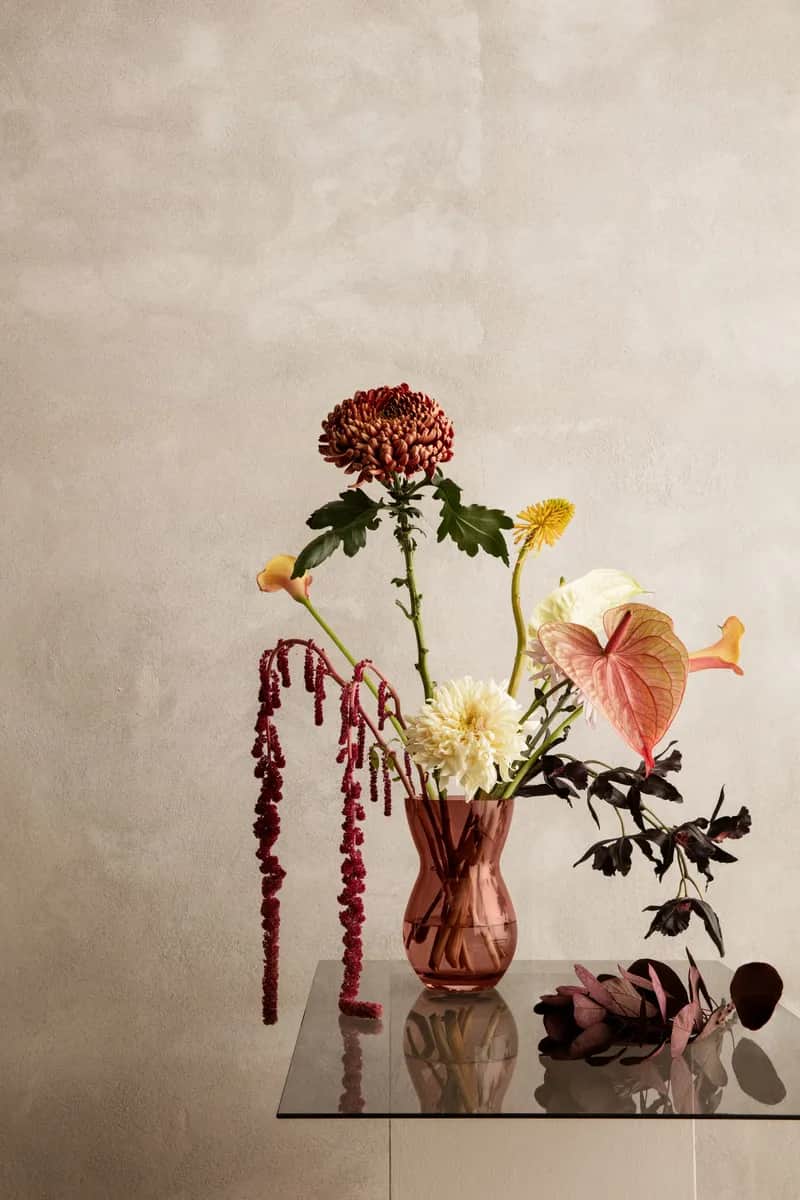 Holmegaard Vaser Calabas Vase i Burgundy, 21 cm, 3