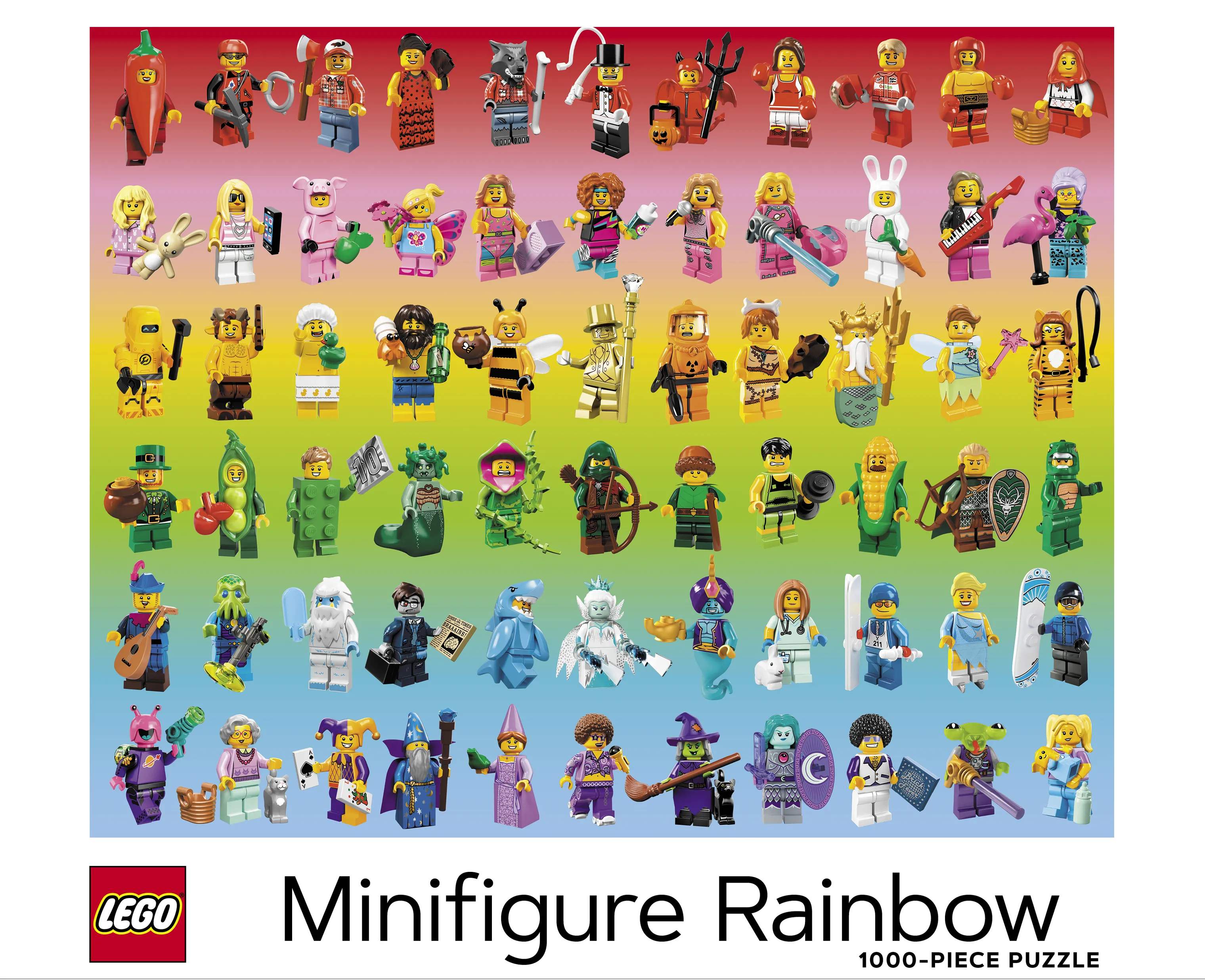 LEGO Puslespil Puslespil - Minifigurer i multicolor, 2