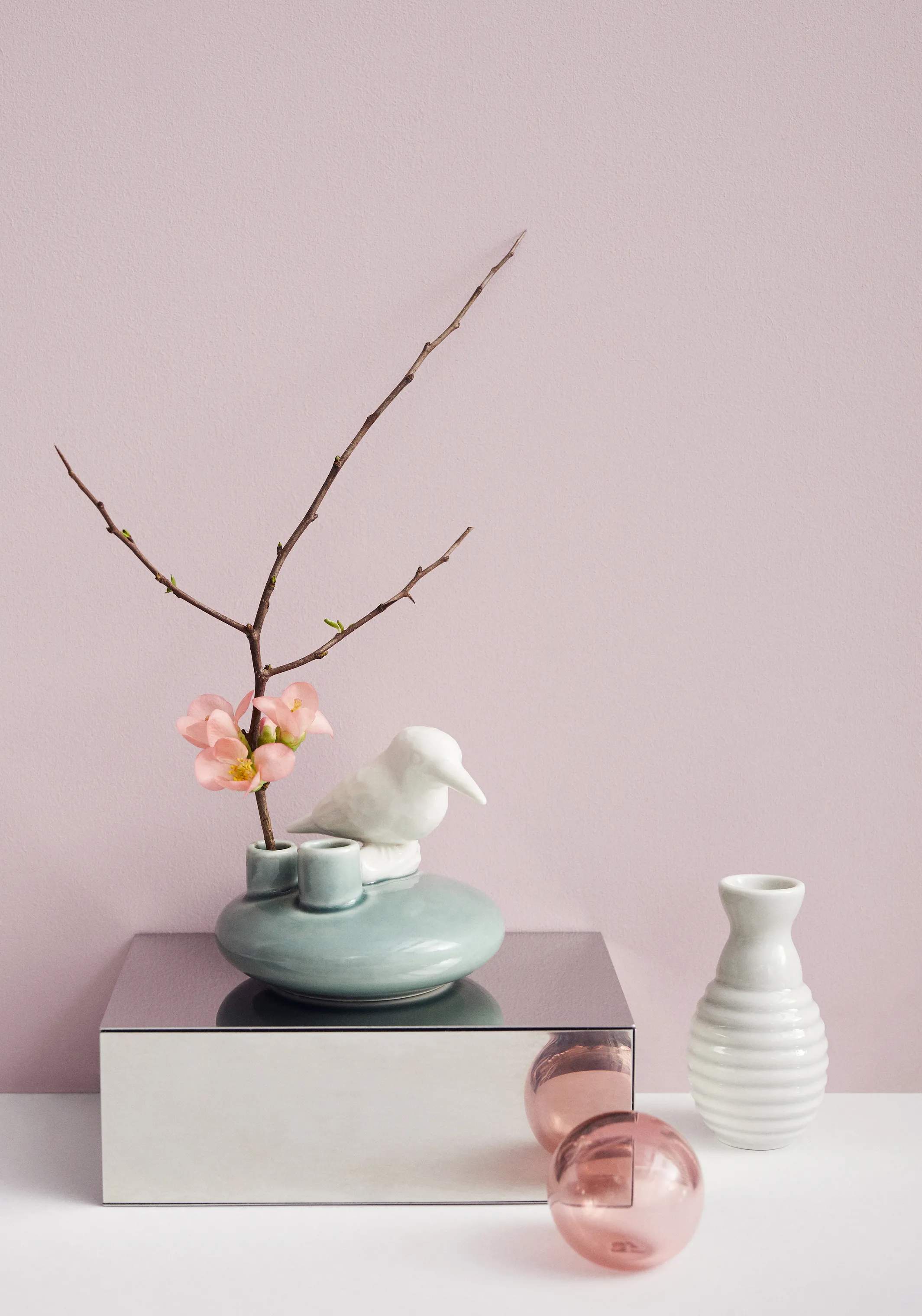 Dottir Vaser Sweet Stories Kingfisher Vase i Peacock, 2