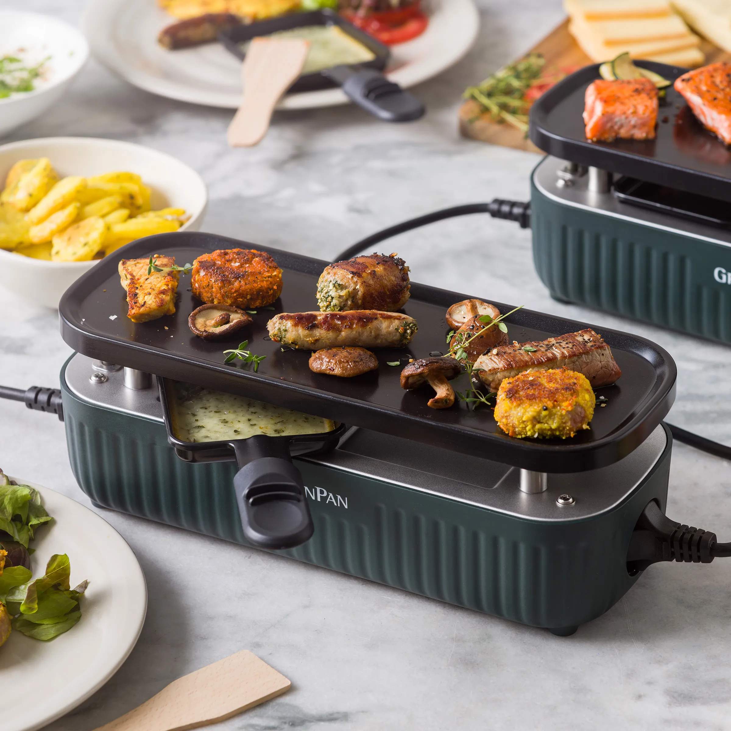 Greenpan Bordgrill Switch Bordgrill i Grøn, 2