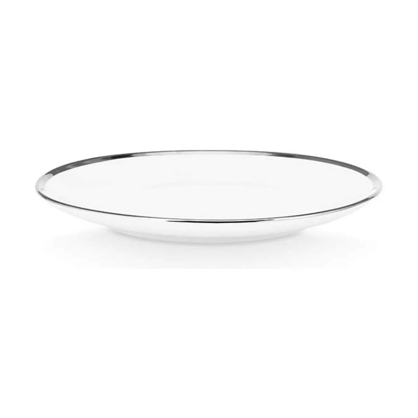 Tallerken, silver, large