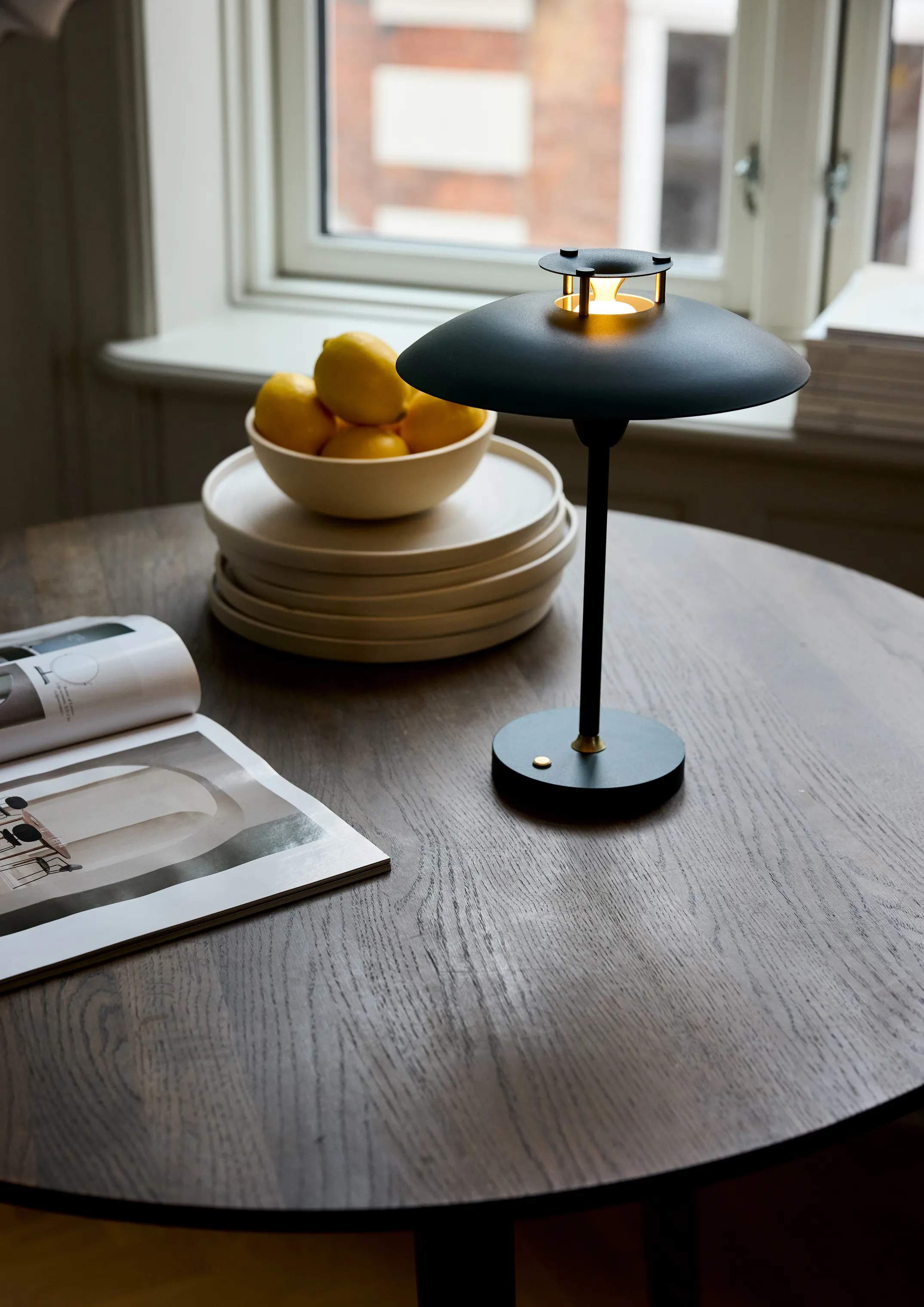 Halo Design LED-lamper Stepp 1-2-3 Transportabel Bordlampe i Grøn, 5