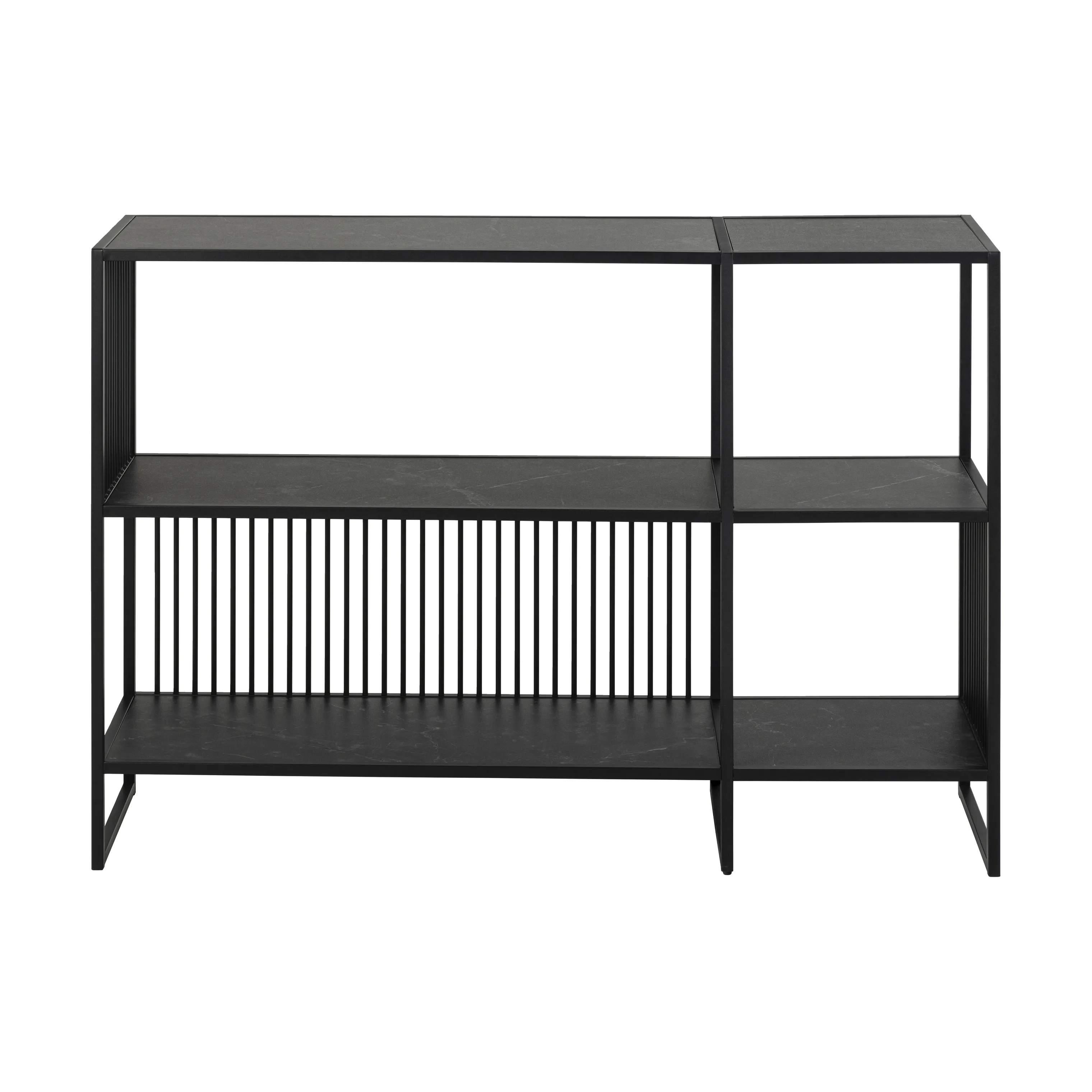 CASA Living Reoler og tilbehør Strington Reol i H83 x B120 x L35 cm, 3