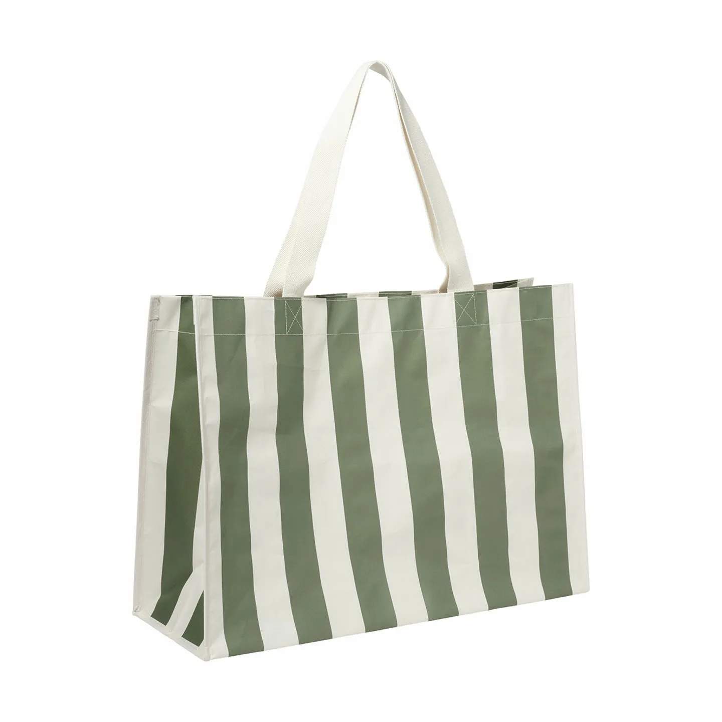 Sunnylife Øvrigt interiør La Palma XL Strandtaske - The Vacay i Grøn / Hvid, 1