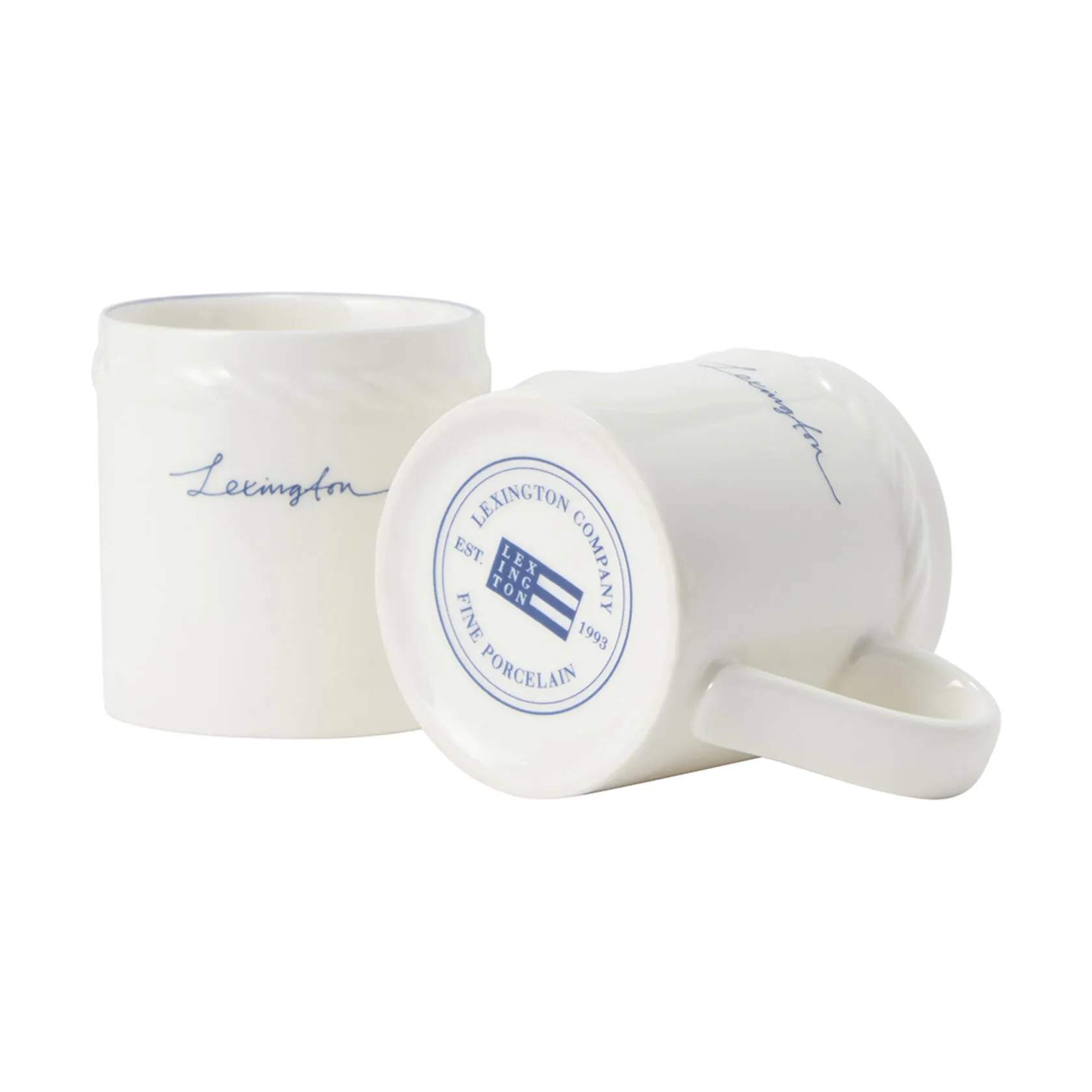 Lexington Espressokopper Espressokop - 2 stk. i White/Dark Blue, 2