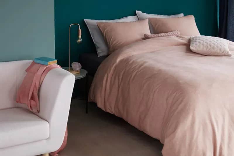 BeddingHouse Sengetøj Frost Sengetøj i Soft Pink, B140 x L200 cm, 3