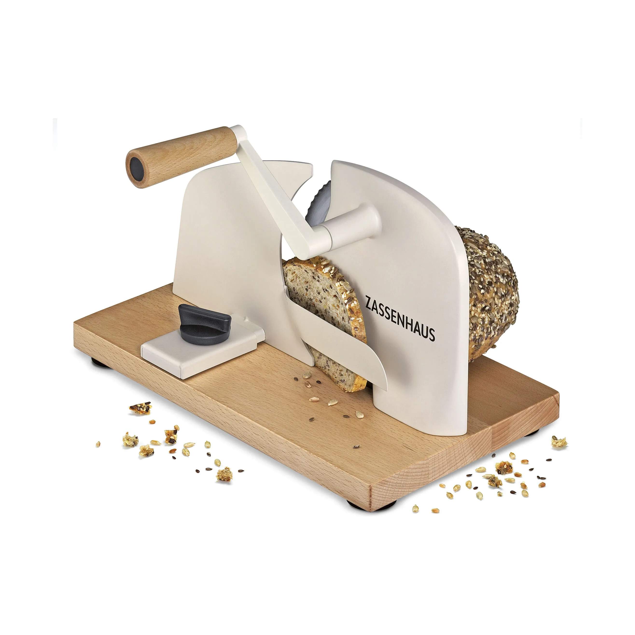 Zassenhaus Pålægsmaskiner Pure Brødskærer i Beige, 6