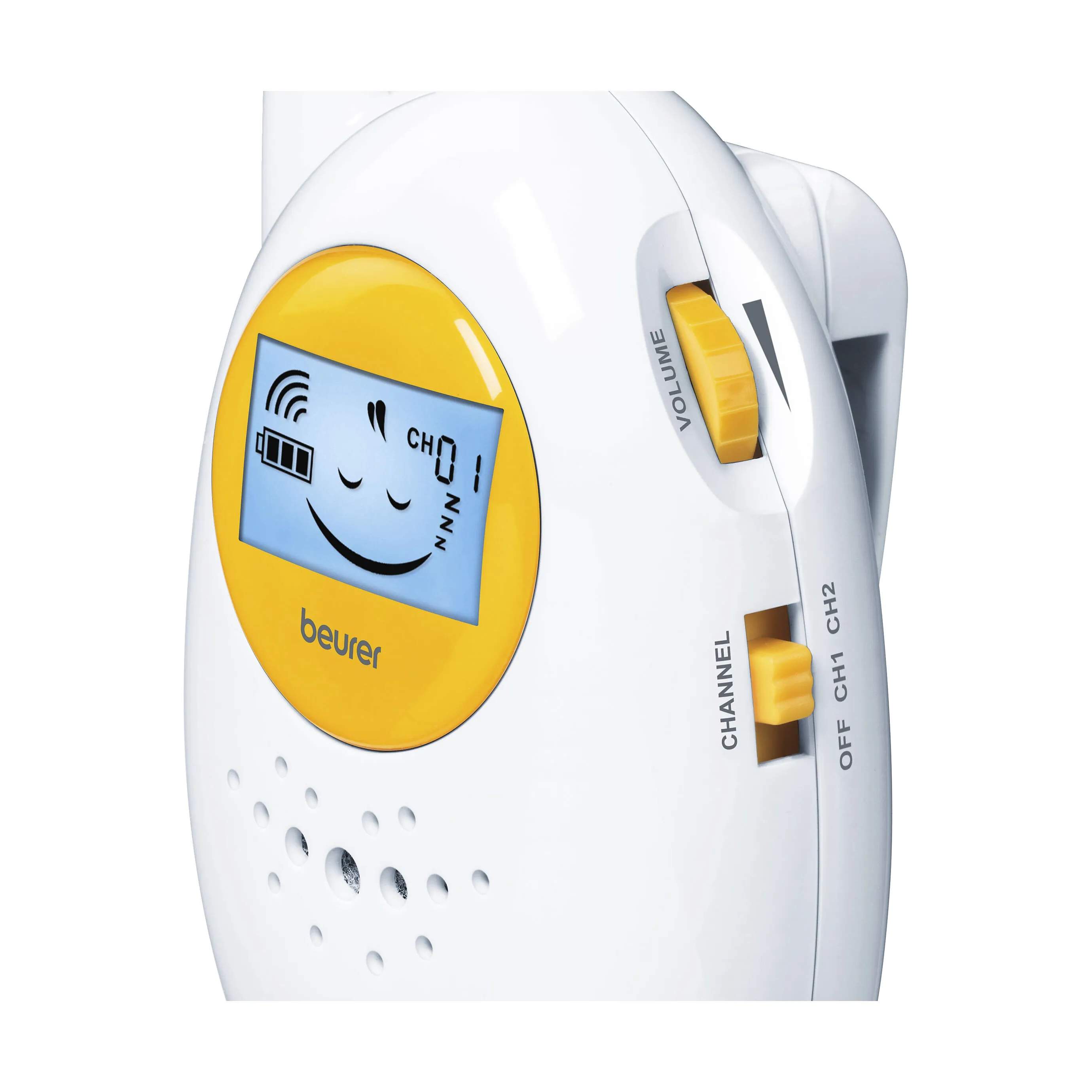 Beurer Babyalarmer Babyalarm - BY84 i Hvid/gul, 2