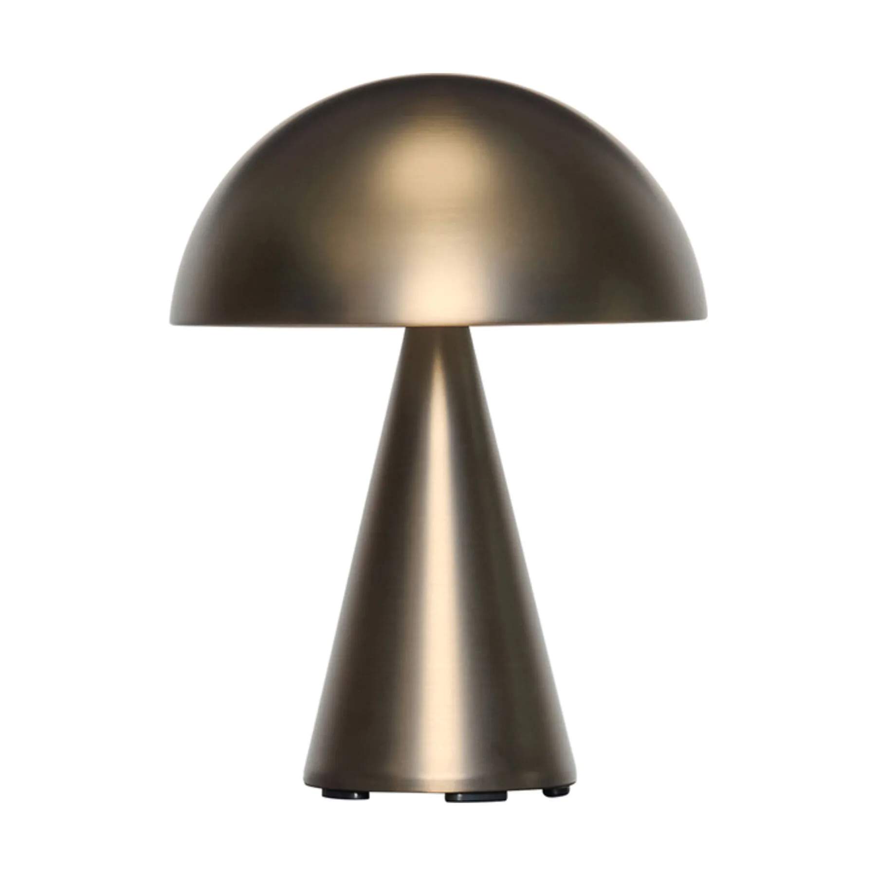 Hübsch Bordlamper Mush Bordlampe i Bruneret Messing, 1