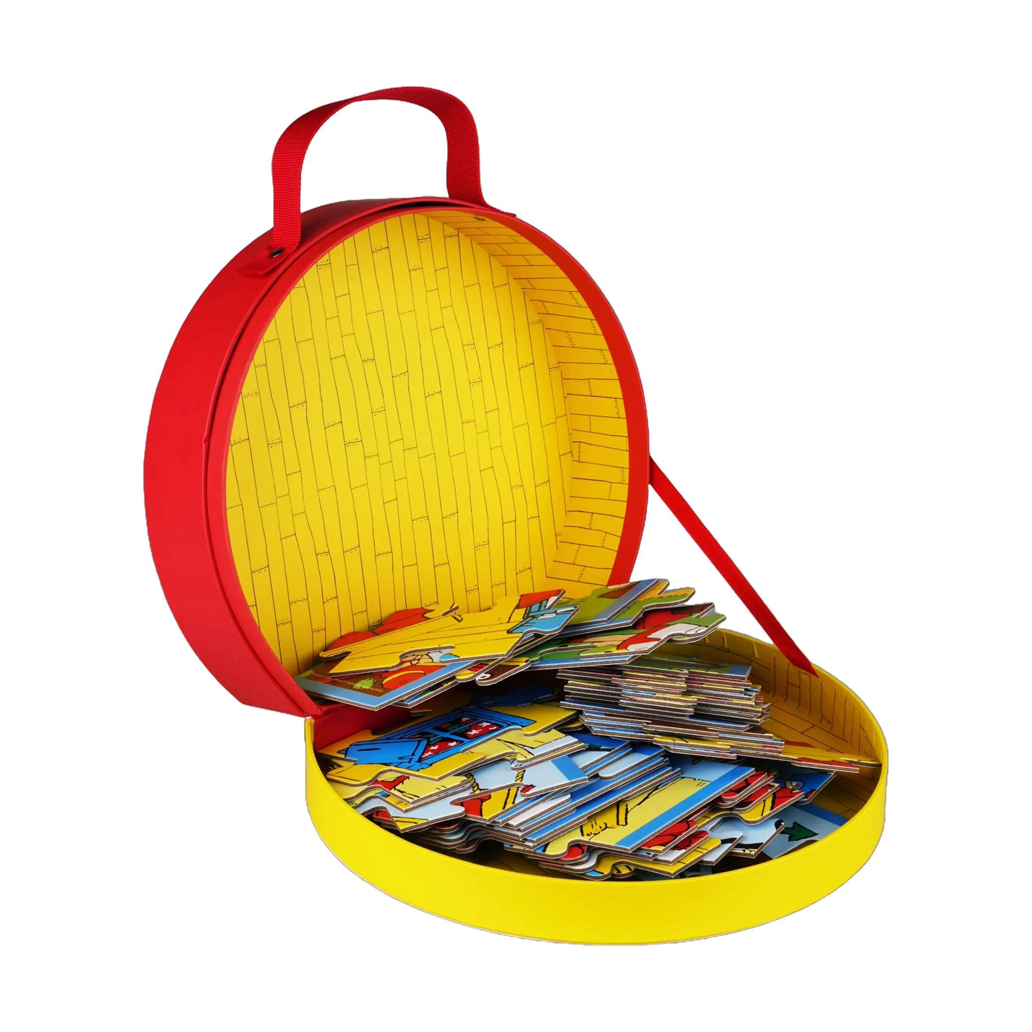 Barbo Toys Puslespil Pippi Langstrømpe Pippi Langstrømpe Puslespil i kuffert i Multifarvet, 1