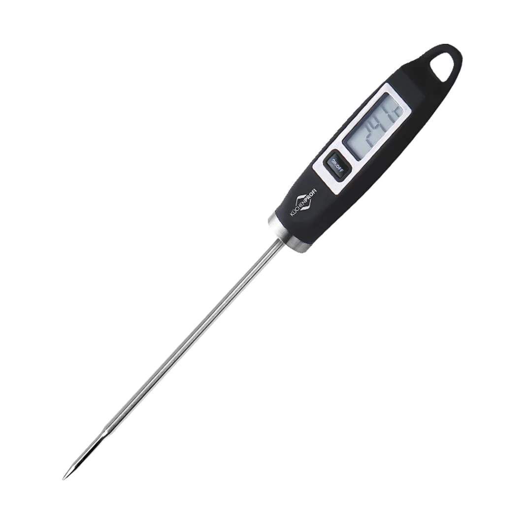 Quick Digitalt Stegetermometer, sort, large