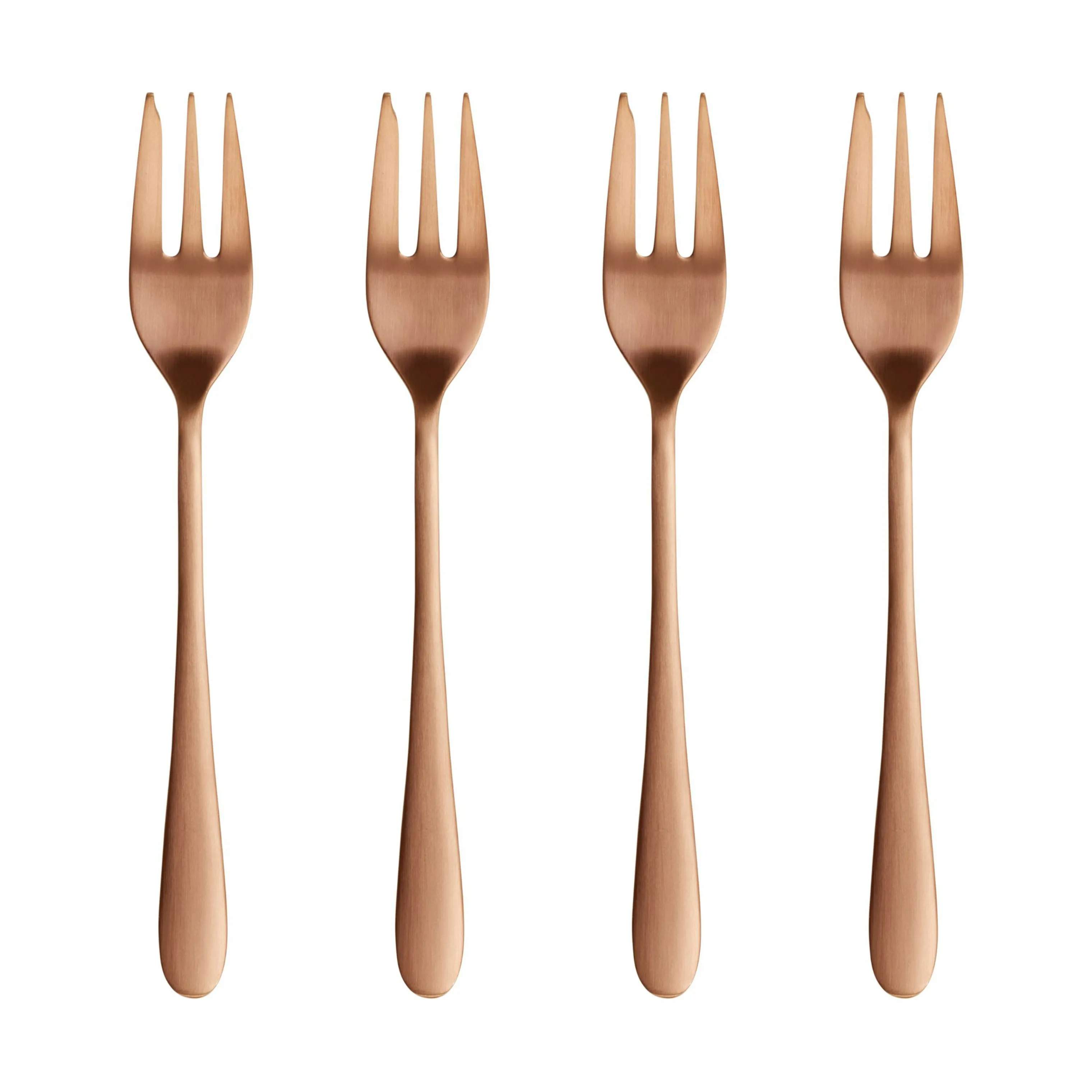 Encore Kagegaffel - 4 stk., guldfarvet, large