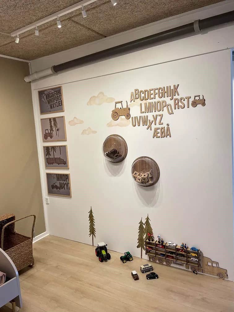 Minifabrikken Vægdekoration Bogstav - Z i Z, 2