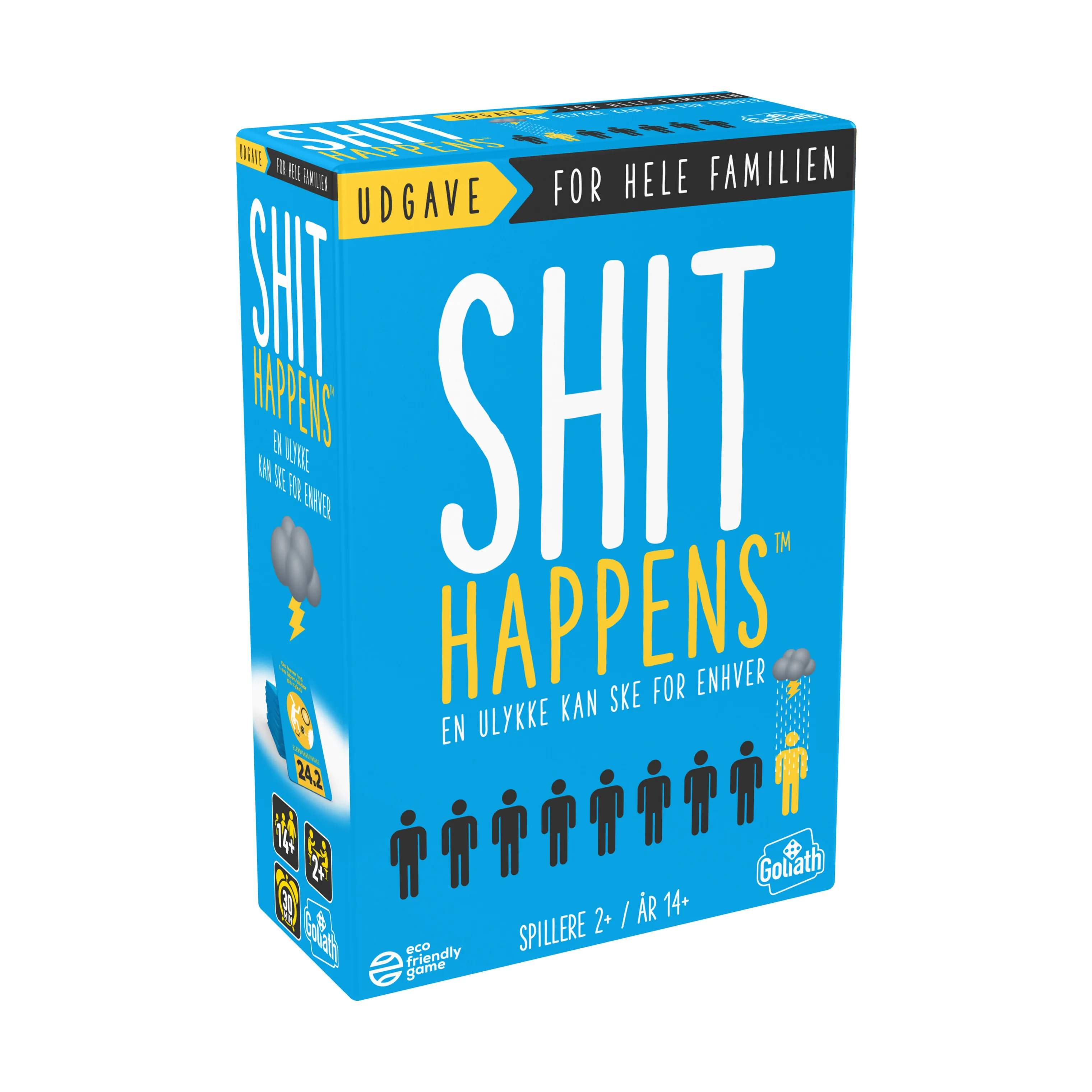 Spilbræt Spil SHIT HAPPENS - Familieudgaven i Multifarvet, 1