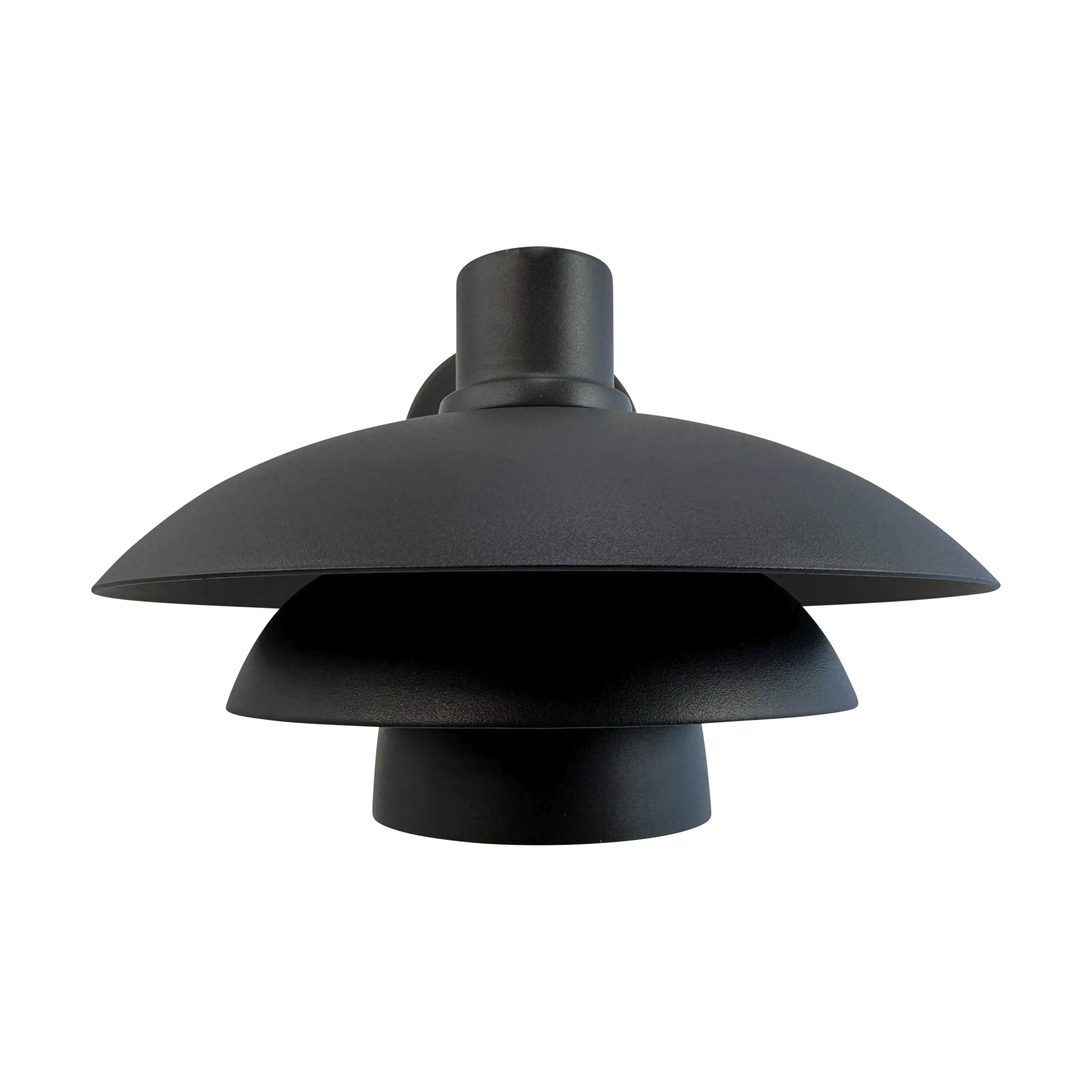 Dyberg Larsen Udendørs væglamper Morph Udendørs Væglampe i Sort, 24 cm, 3
