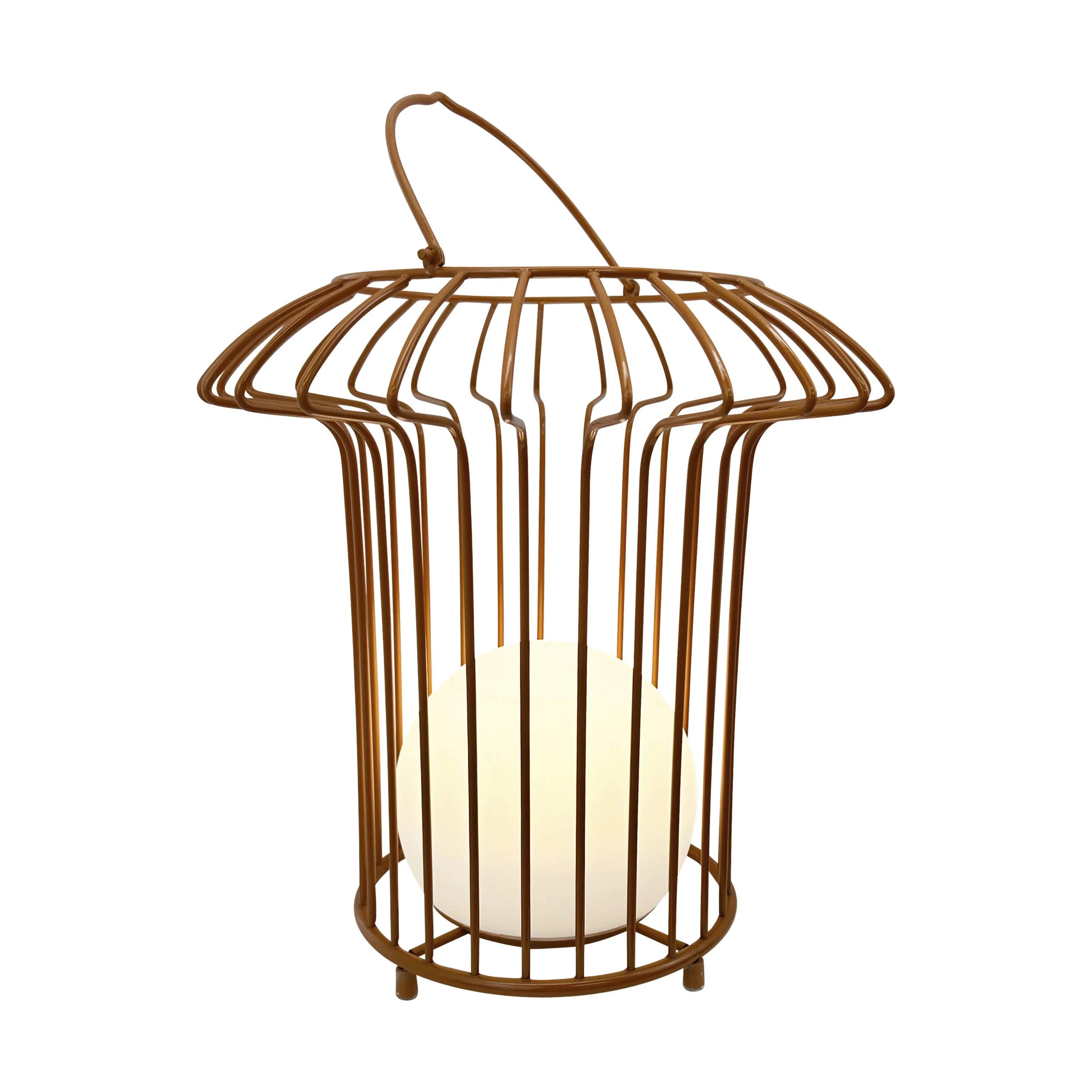 Dyberg Larsen Lanterner Basket Udendørs Lanterne i Terrakotta, 1