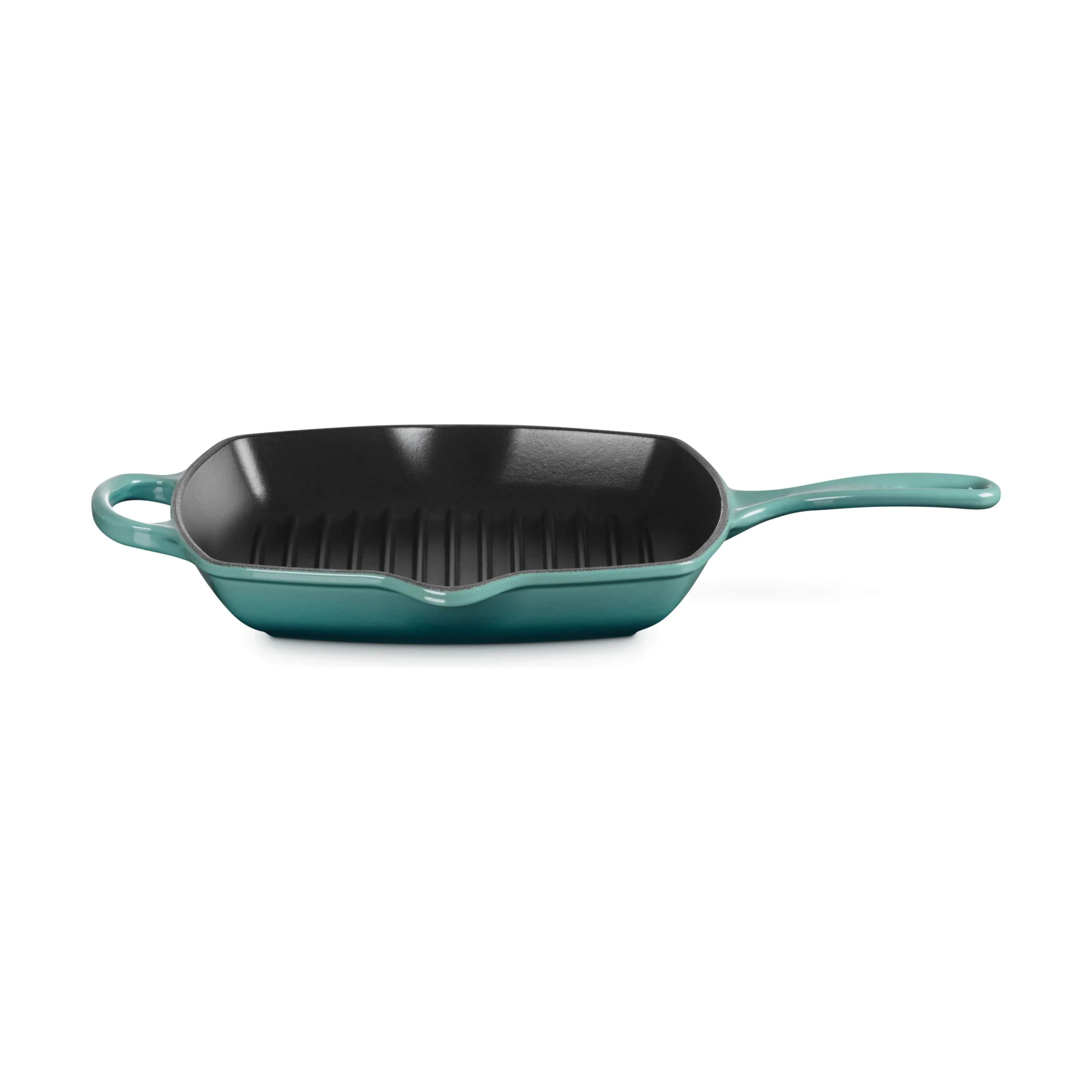 Le Creuset Grillpander Signature Grillpande i Bleu Riviera, 3