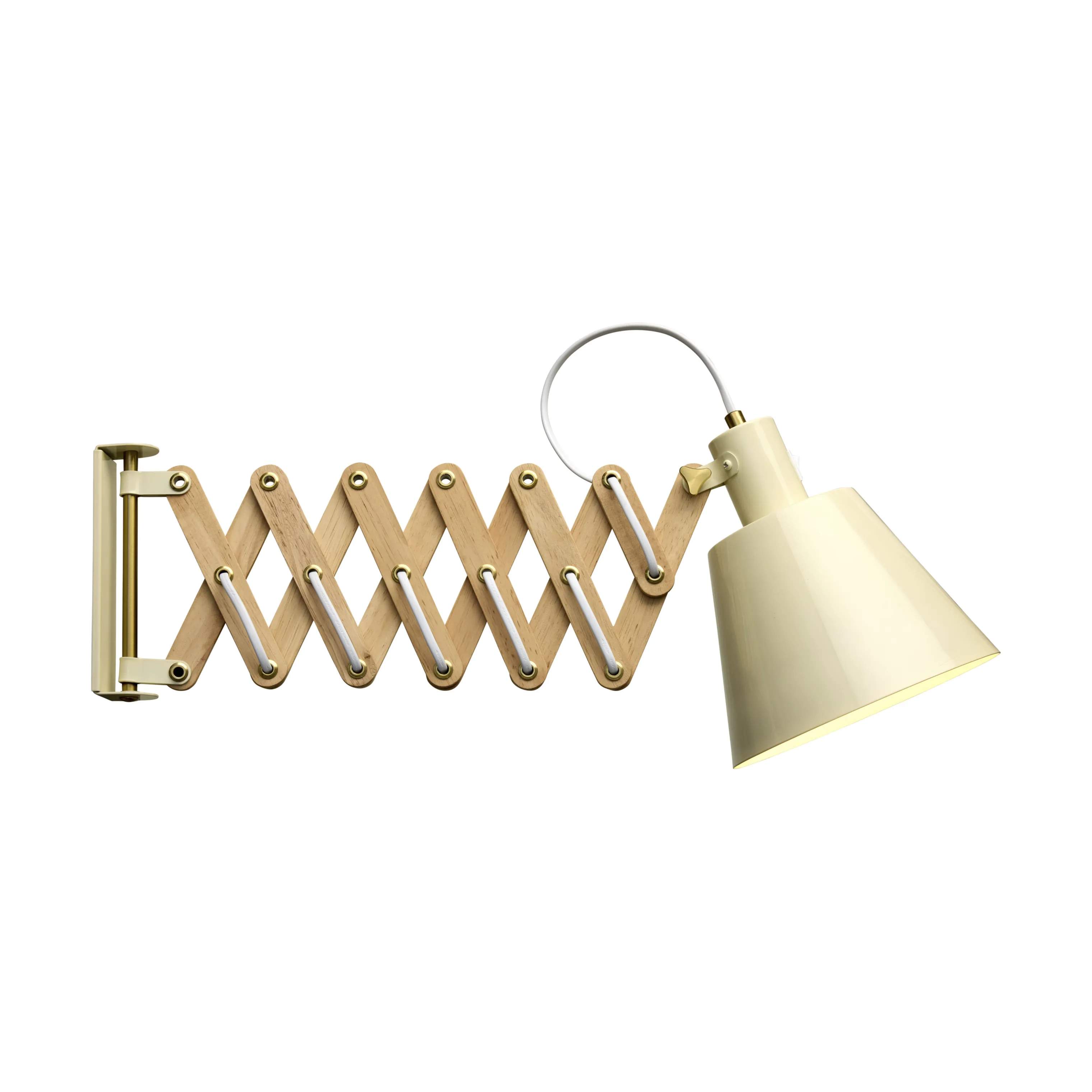Halo Design Væglamper Vintage Væglampe i Creme , 18 cm, 1