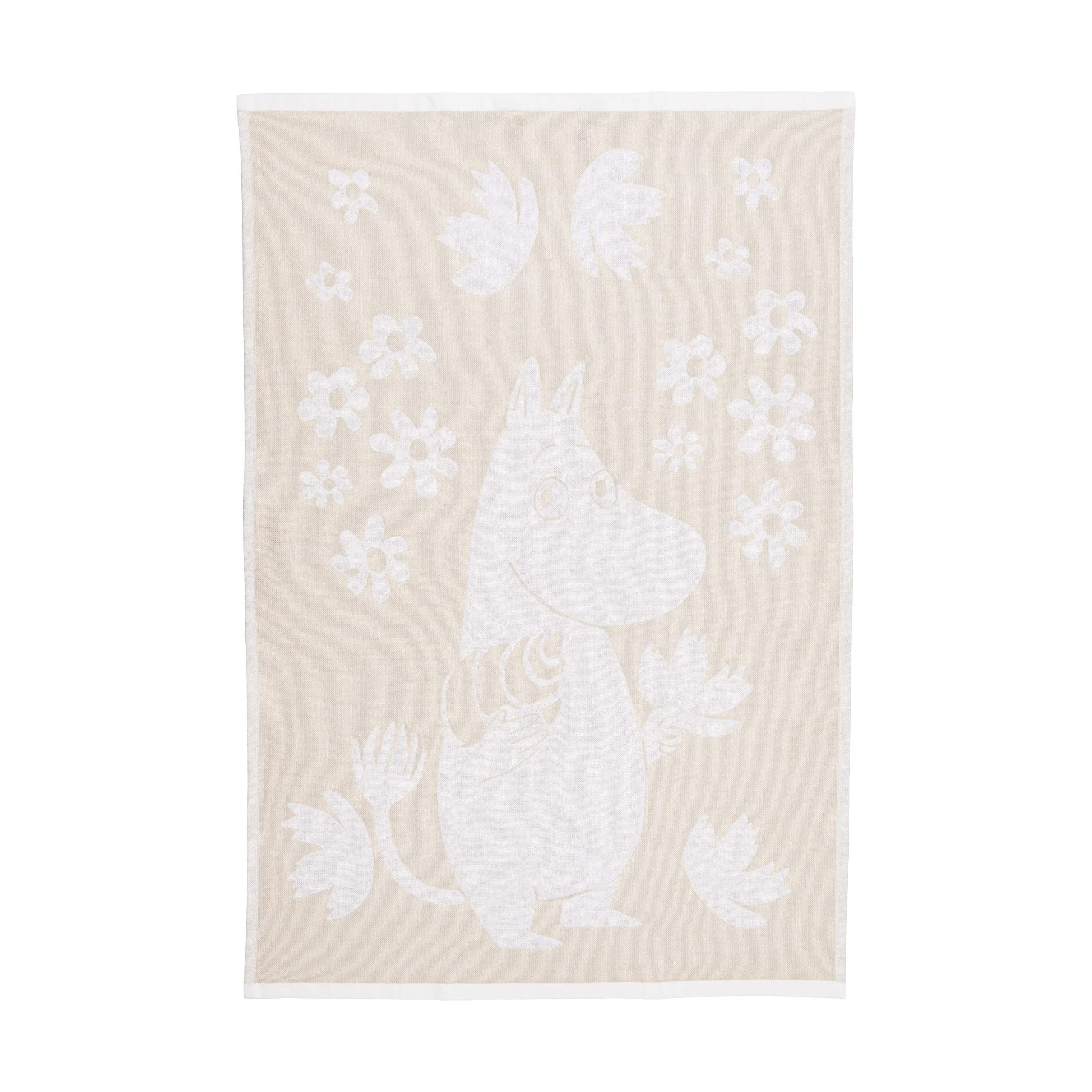 Viskestykke - Mumitrold, beige, large