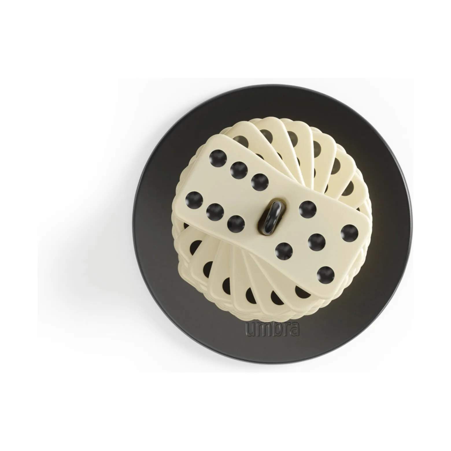 Umbra Spil Spintile Domino i Sort, 3