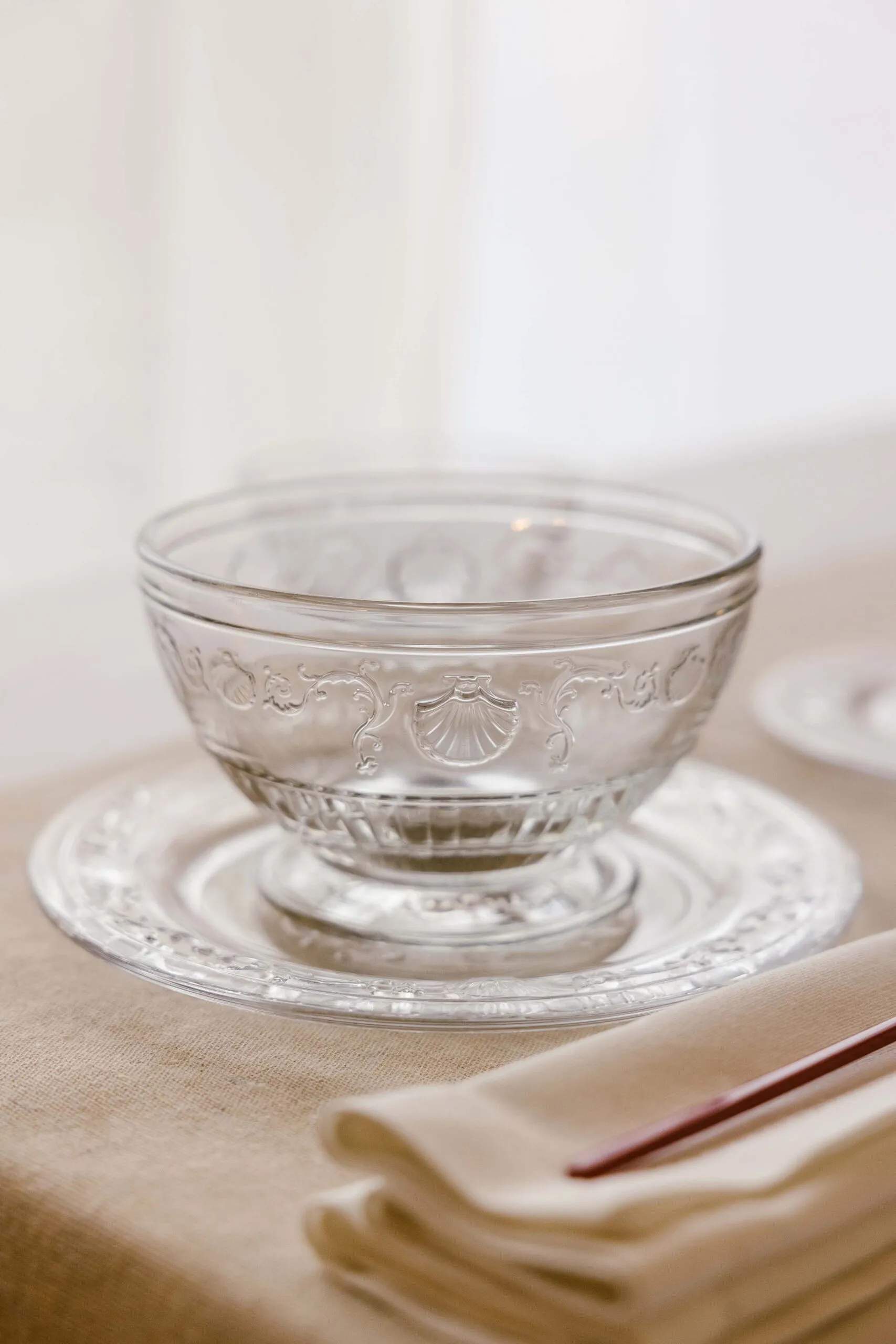 La Rochère Kagetallerkener Versailles Assiette - 6 stk. i Klar, 3
