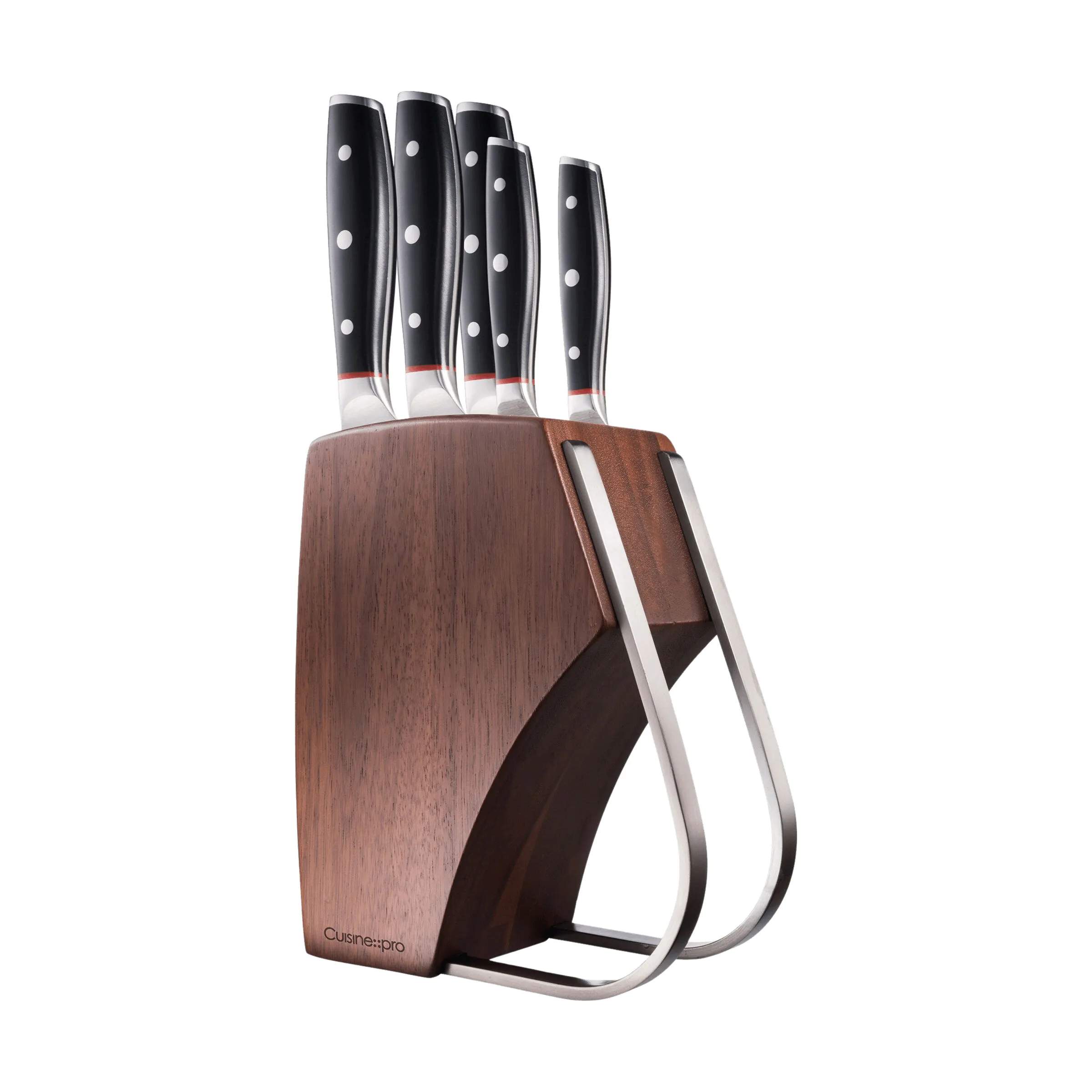 THE CUSTOM CHEF™ Knivblokke med knive Cuisine::pro®
iconiX™ iconiX™ Holz Knivblok - 6 dele i Brun/klar, 1