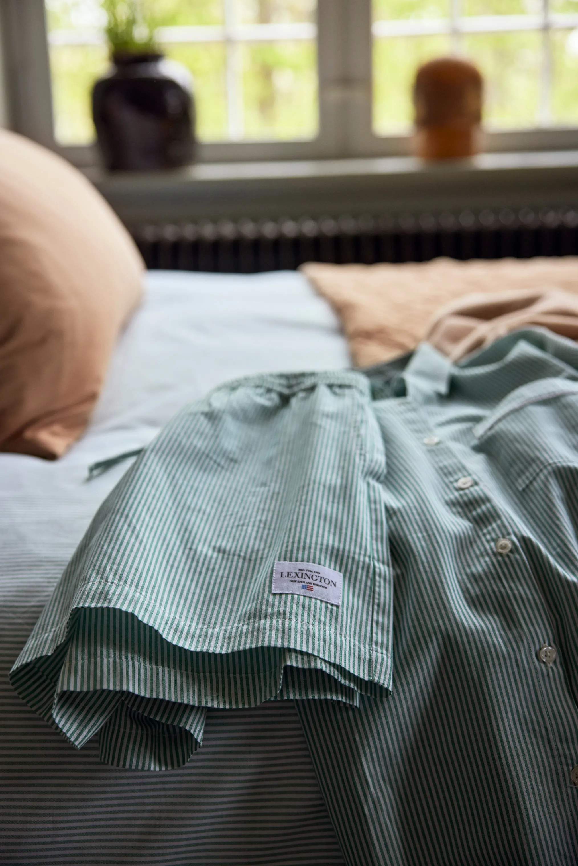 Lexington Pyjamas A Parkside Collection Pyjamassæt - 2 dele i S, 2