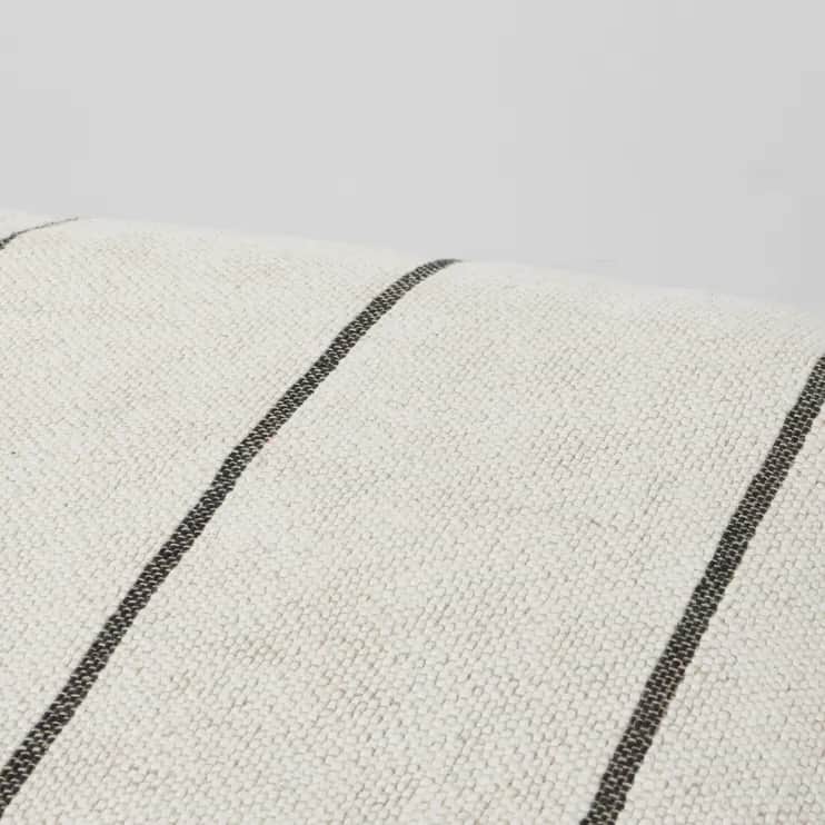 Broste Copenhagen Puffer Sigrid Puf i Beige/sort, 2