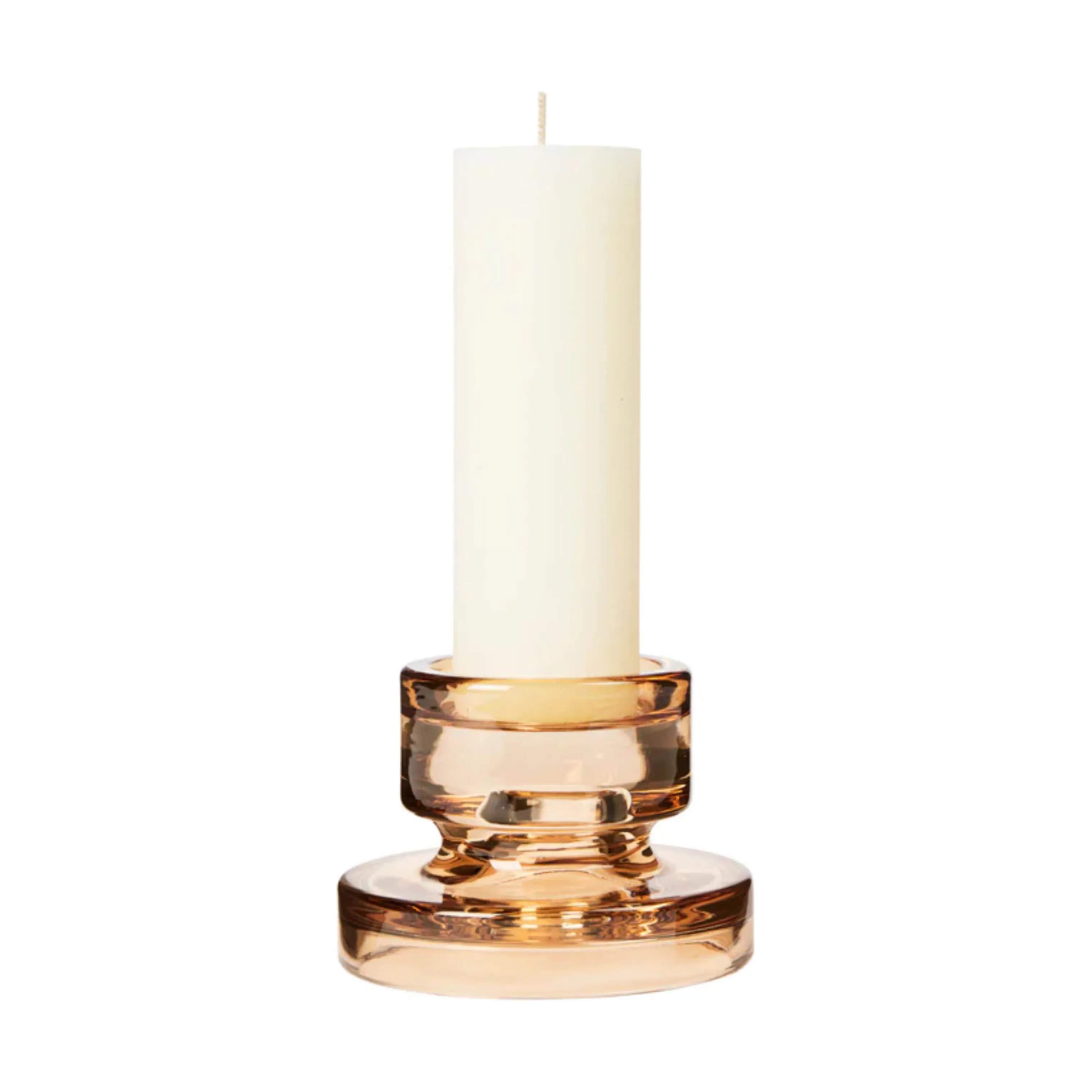 Broste Copenhagen Bloklysestage Petra Lysestage i Brun, 11 cm, 5