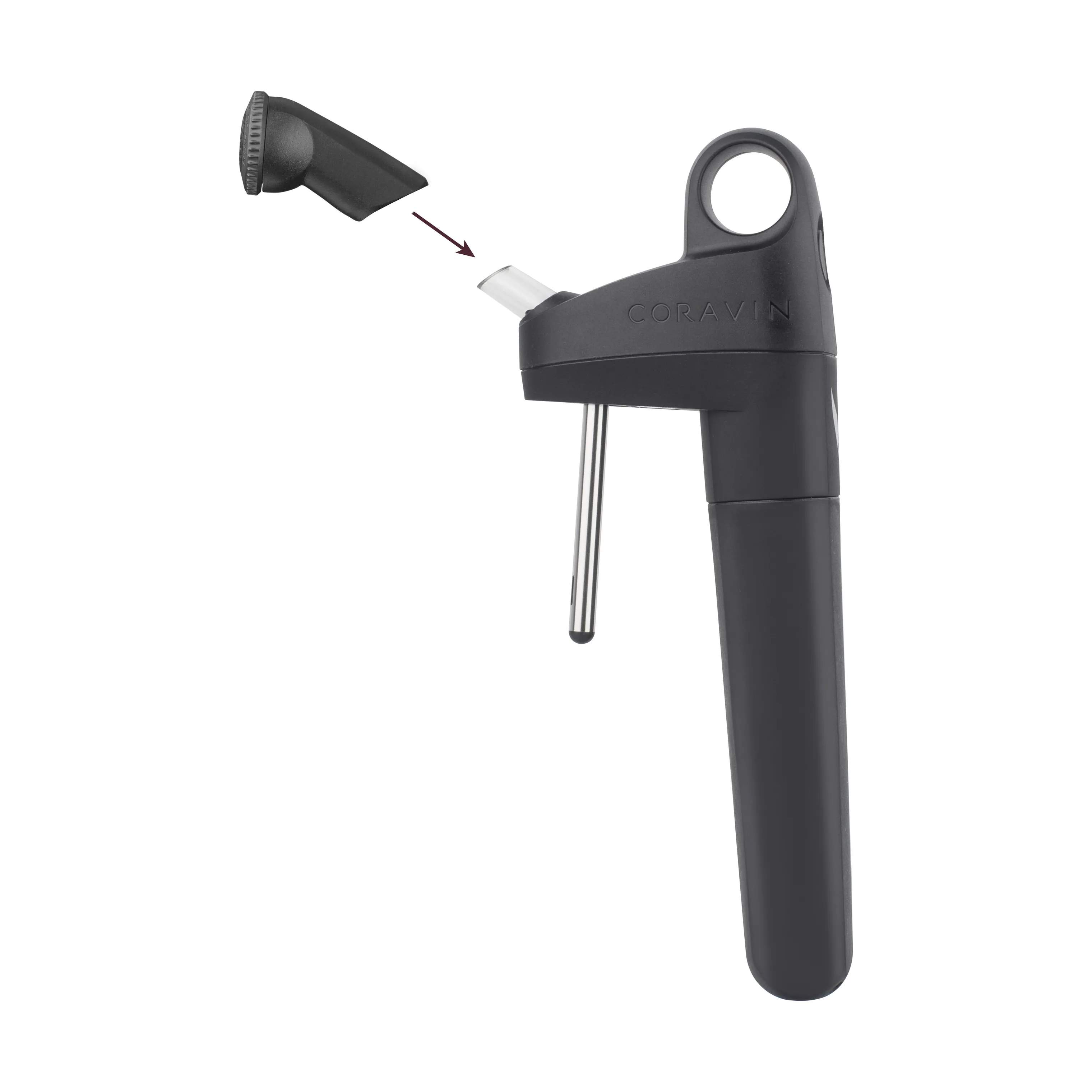 Coravin Vinpumper Pivot+ Vinbevaringssystem i Sort, 8