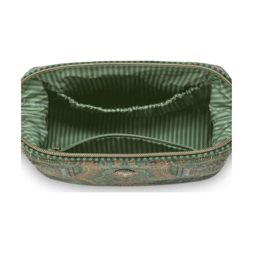 PIP Studio Toilettasker Cooper Kosmetiktaske i Grøn 1, H15 x B22,5 cm, 4