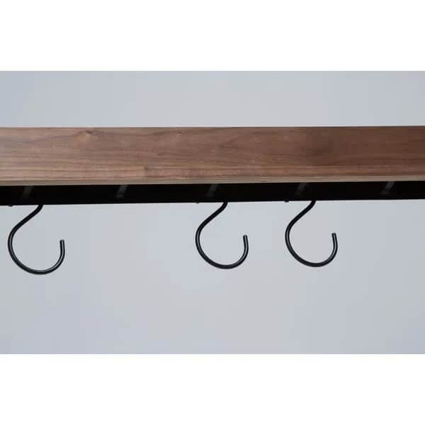 Dan-Form Knagerækker PROTOPIA Knagerække i Valnød, 6 cm, 3