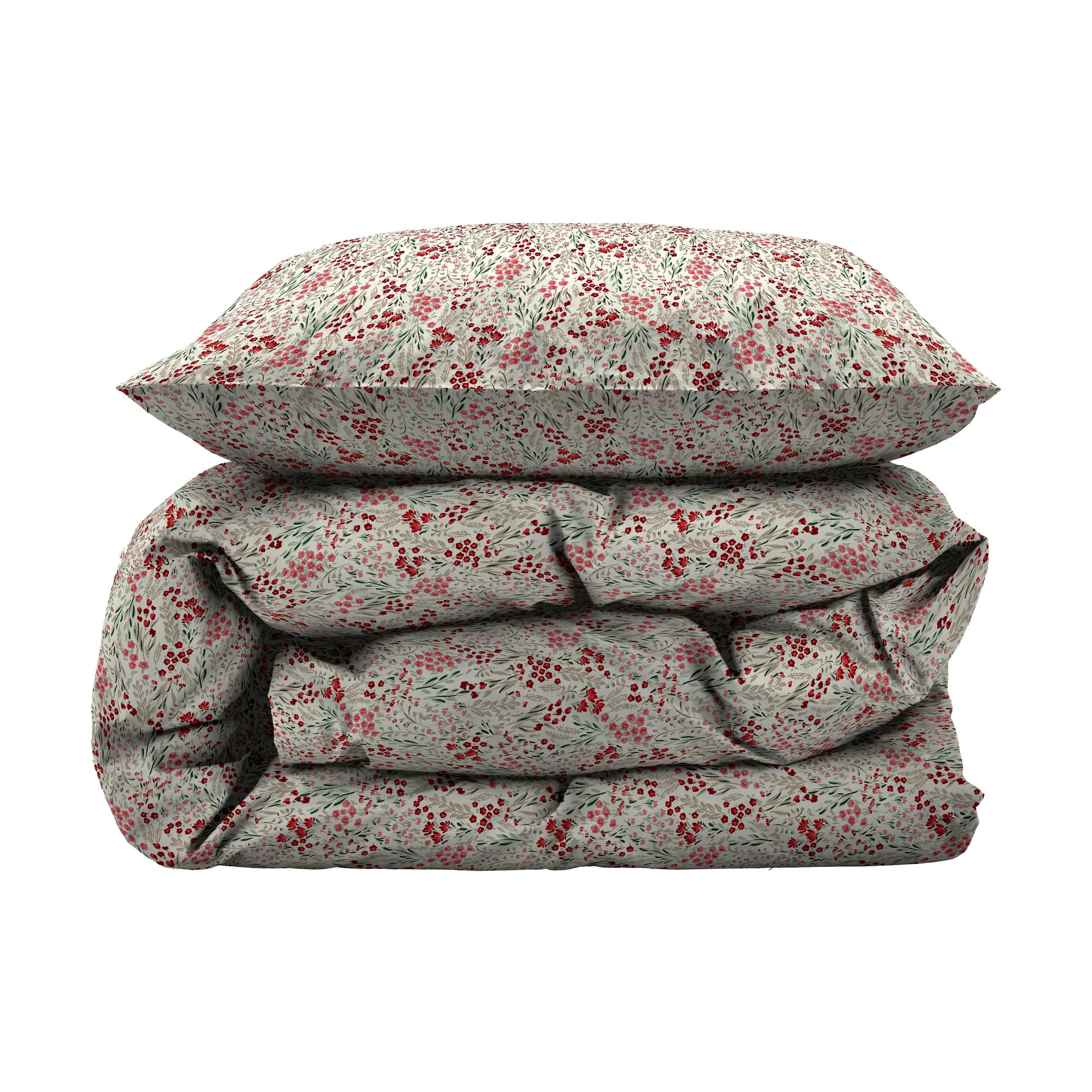 Södahl Sengetøj Dainty Sengetøj i Berry red, B140 x L220 cm, 1