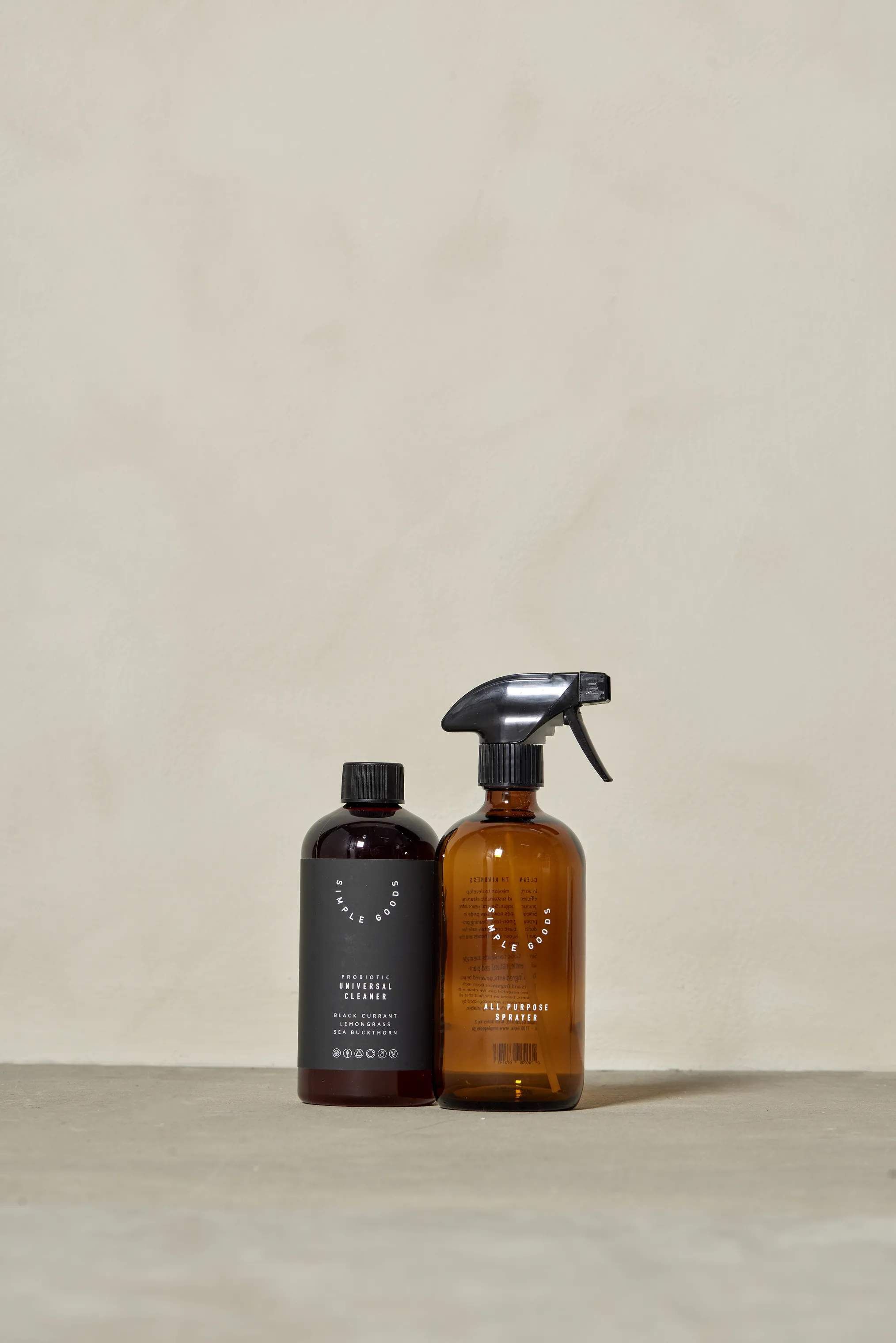 Simple Goods Sæbedispensere All Purpose Cleaner Sprayflaske i Brun, 2