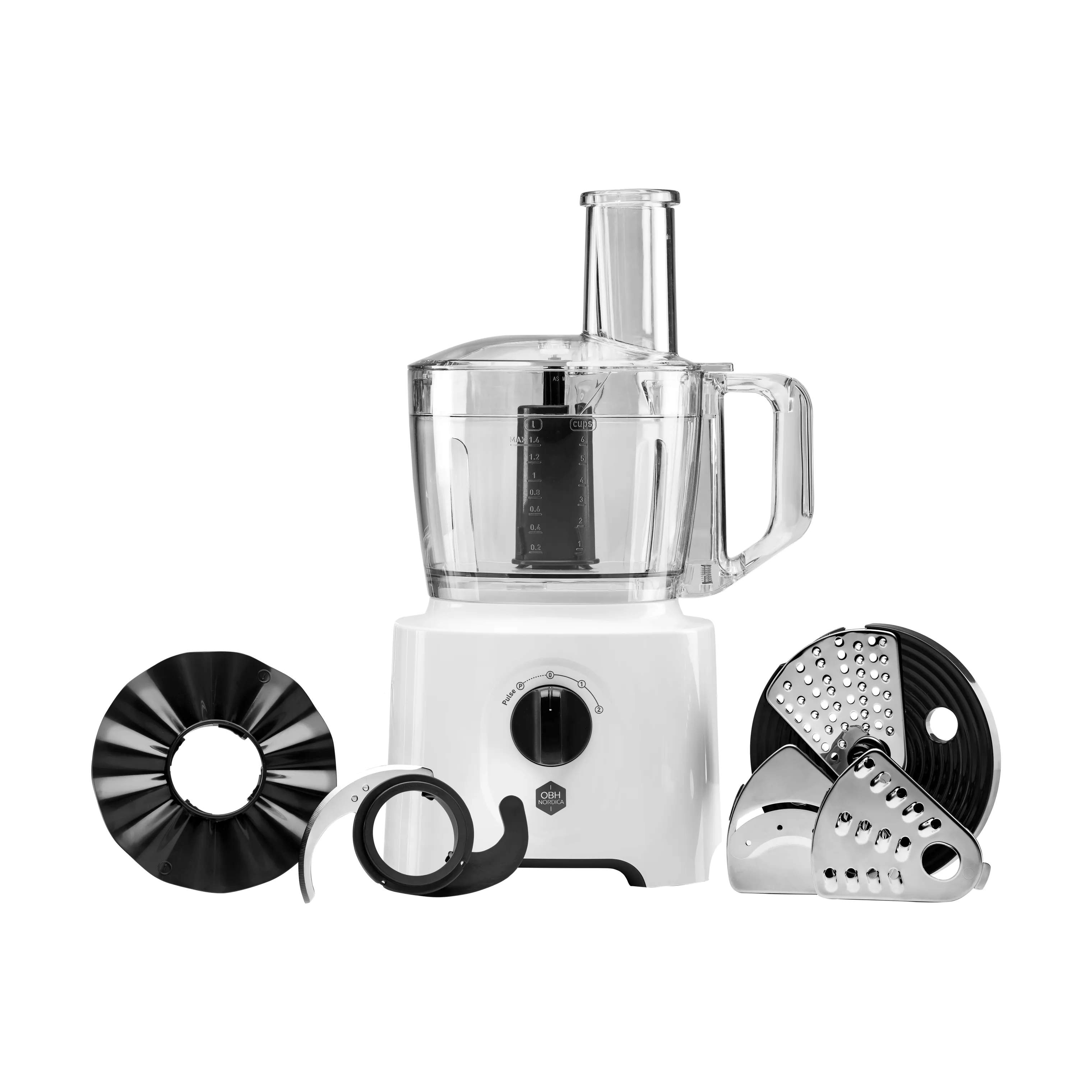OBH Nordica Foodprocessorer Foodprocessor Easy Force i Hvid, 1