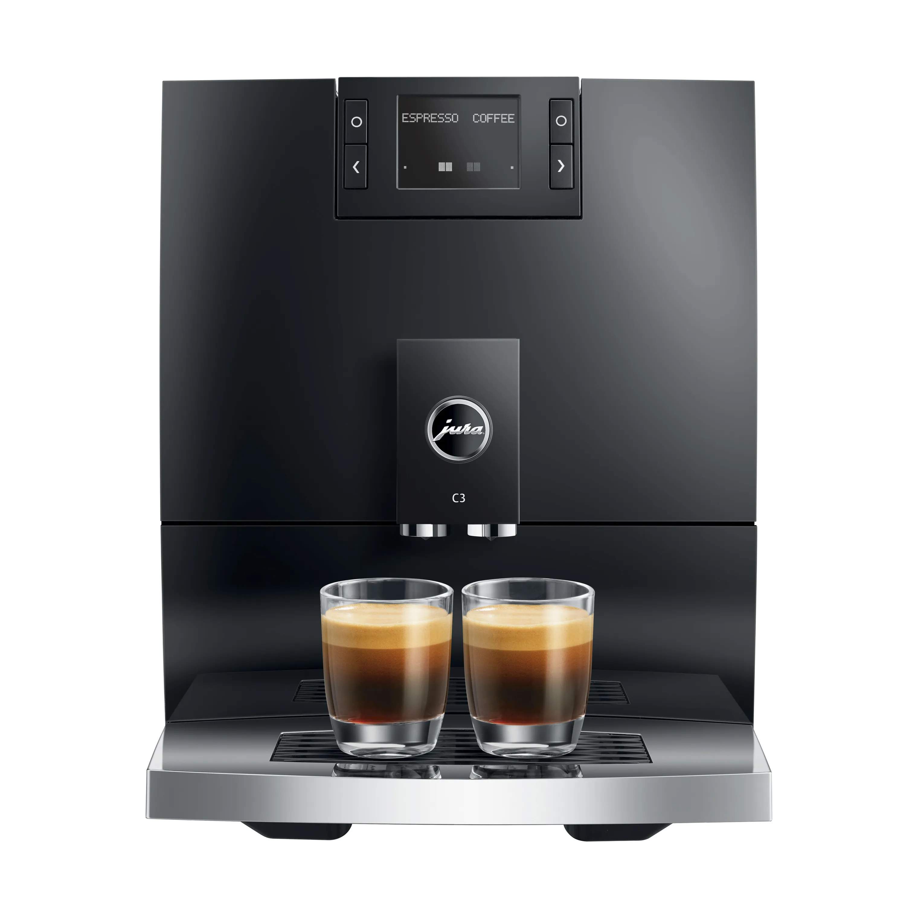 C3 (EA) Espressomaskine, sort diamond black, large