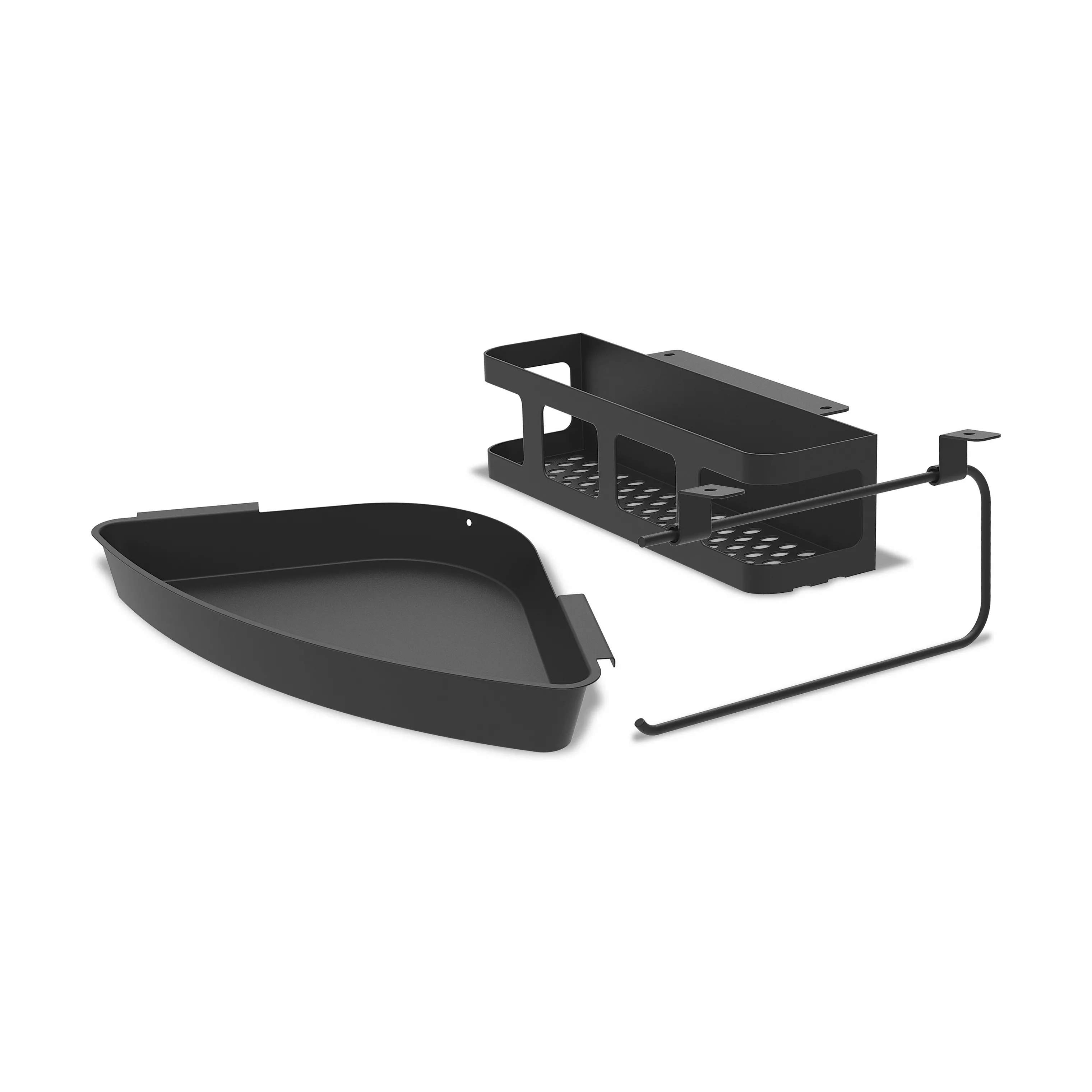 Big Green Egg Øvrigt grilltilbehør Nests, Tables & Carriers Tilbehørssæt - 3 dele i Sort, 1