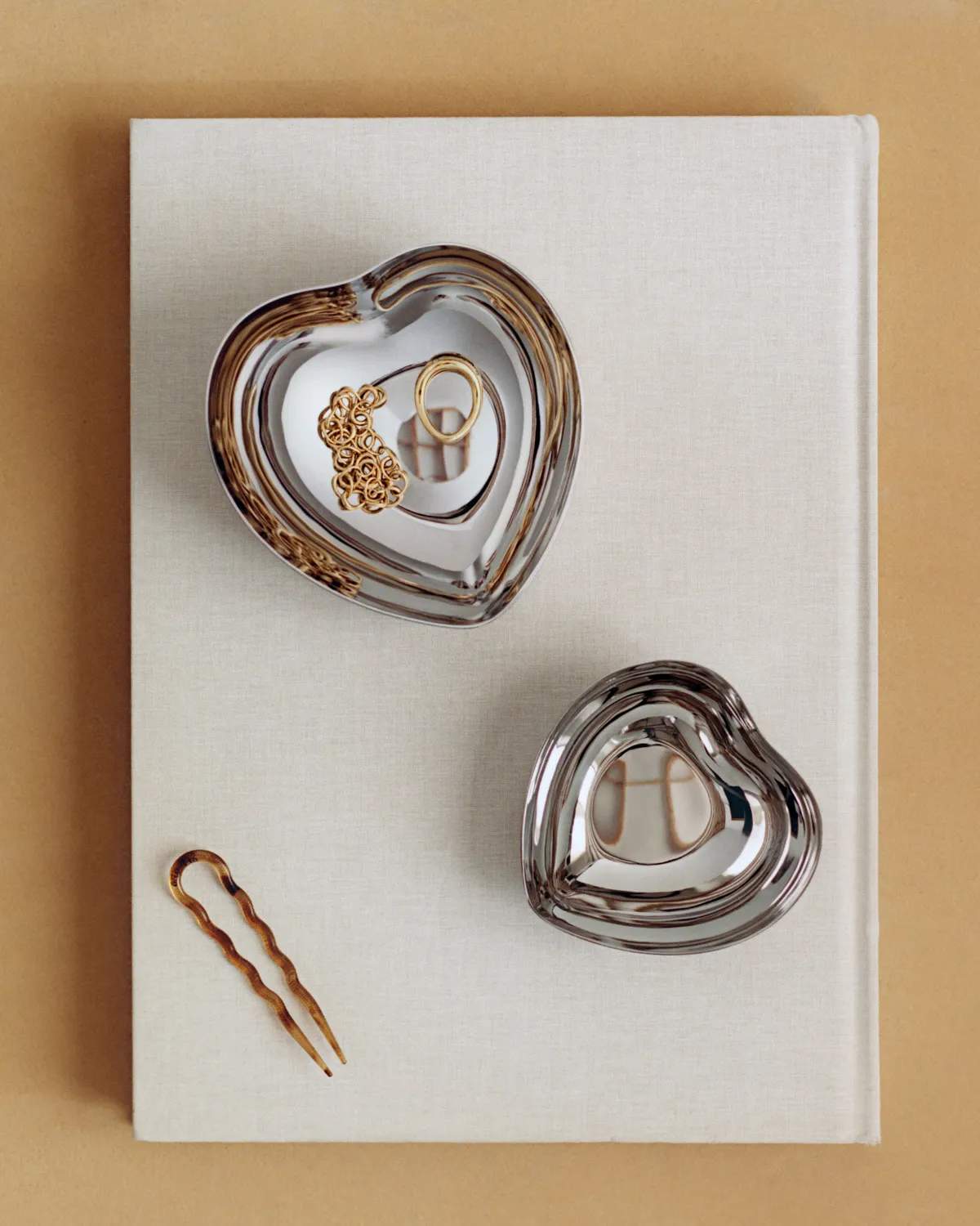 Georg Jensen Skåle Heart Skål i 11,5 cm, 2
